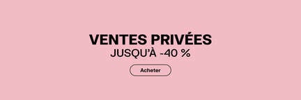 VENTES PRIVE&Eacute;S