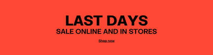 SALE - LAST DAYS