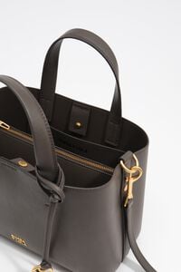 Bolso tote Chihuahua mediano piel elefante