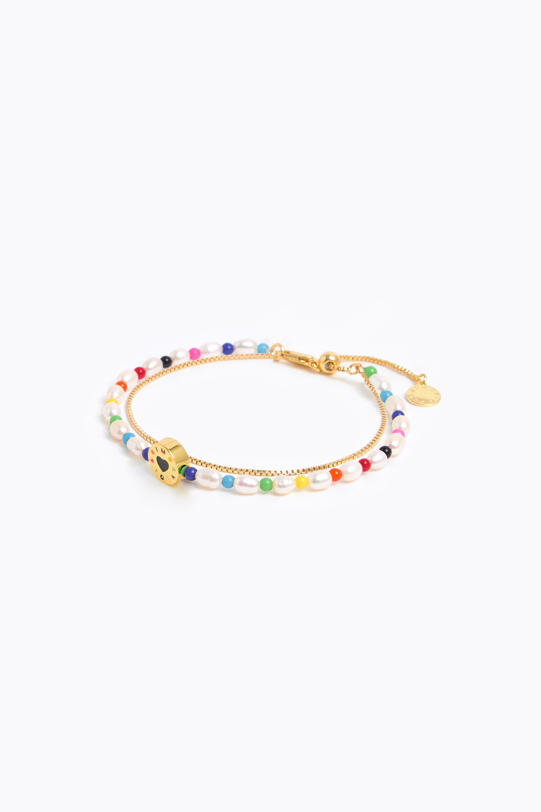 Pulsera doble cadena