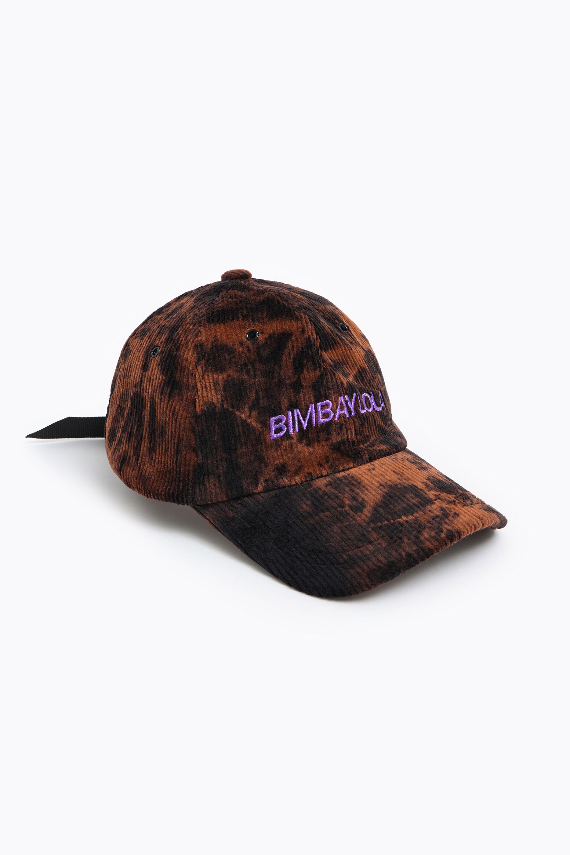Gorra pana tie-dye marr&oacute;n