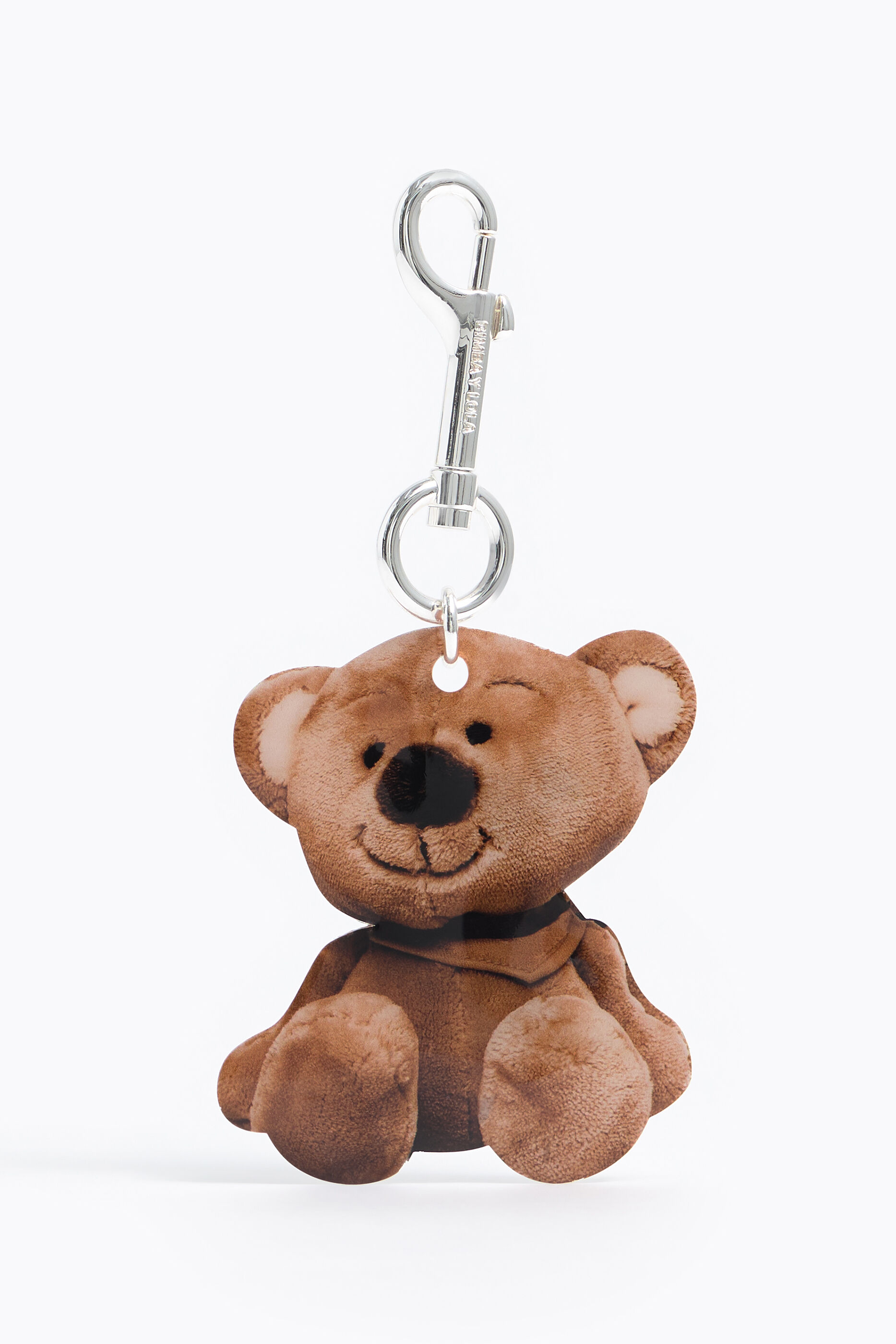 Llavero placa oso