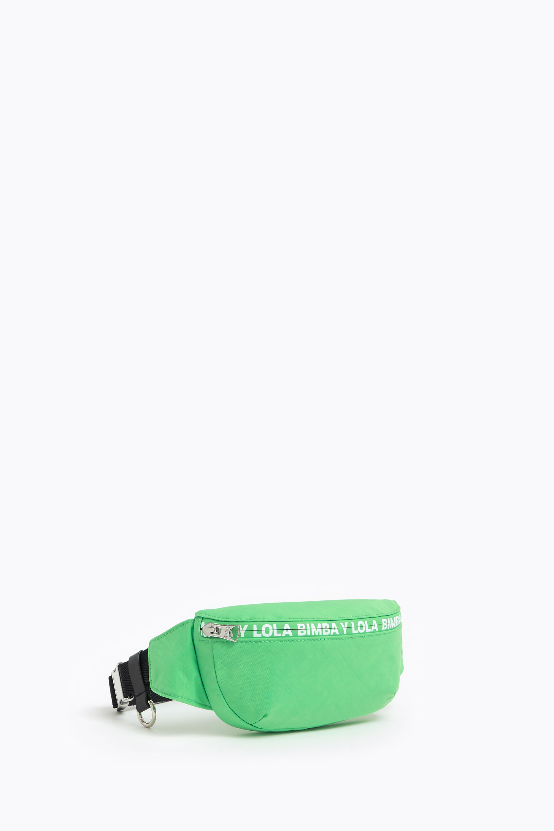 Riñonera nylon verde manzana