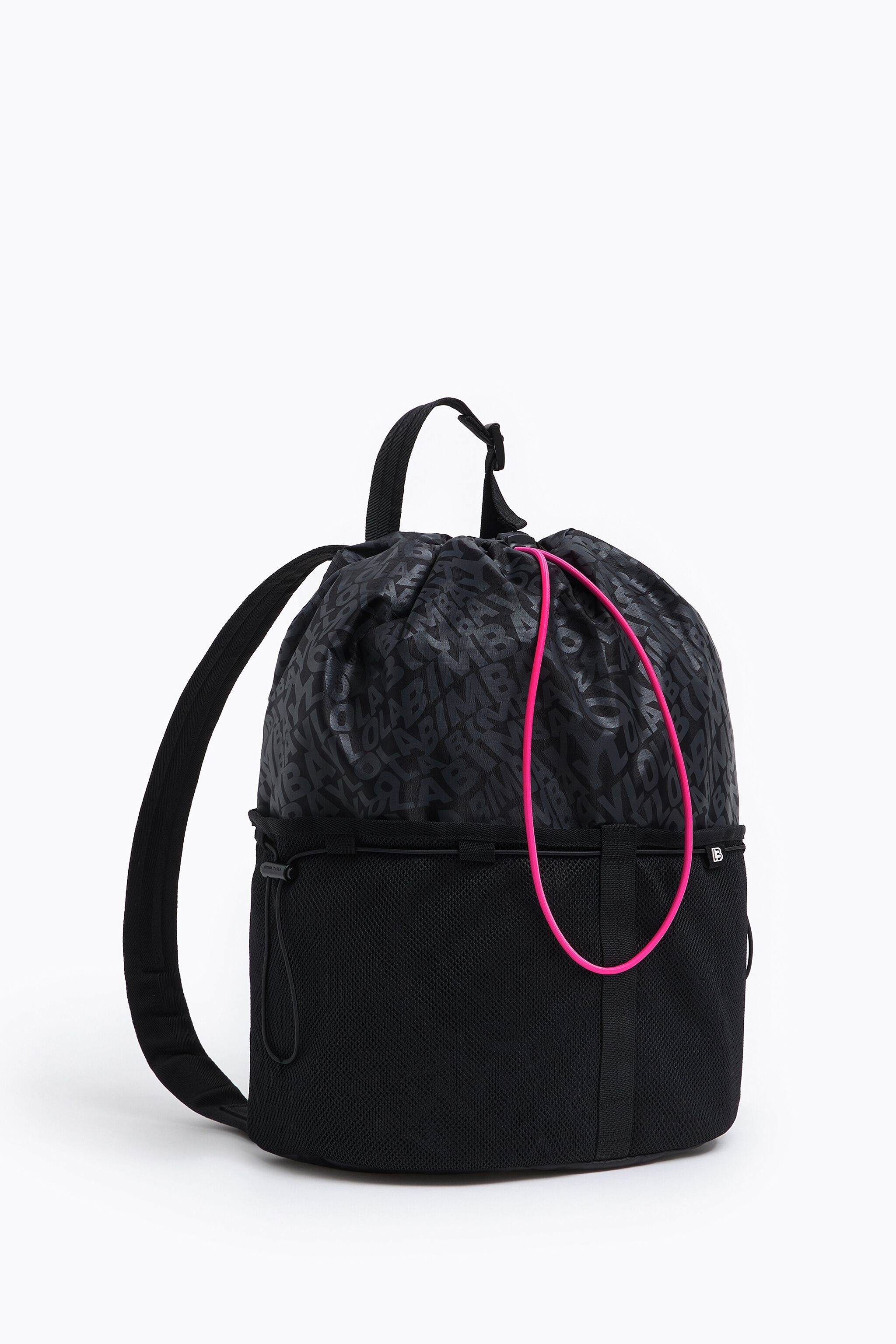 Mochila L Logo-Distorb negra