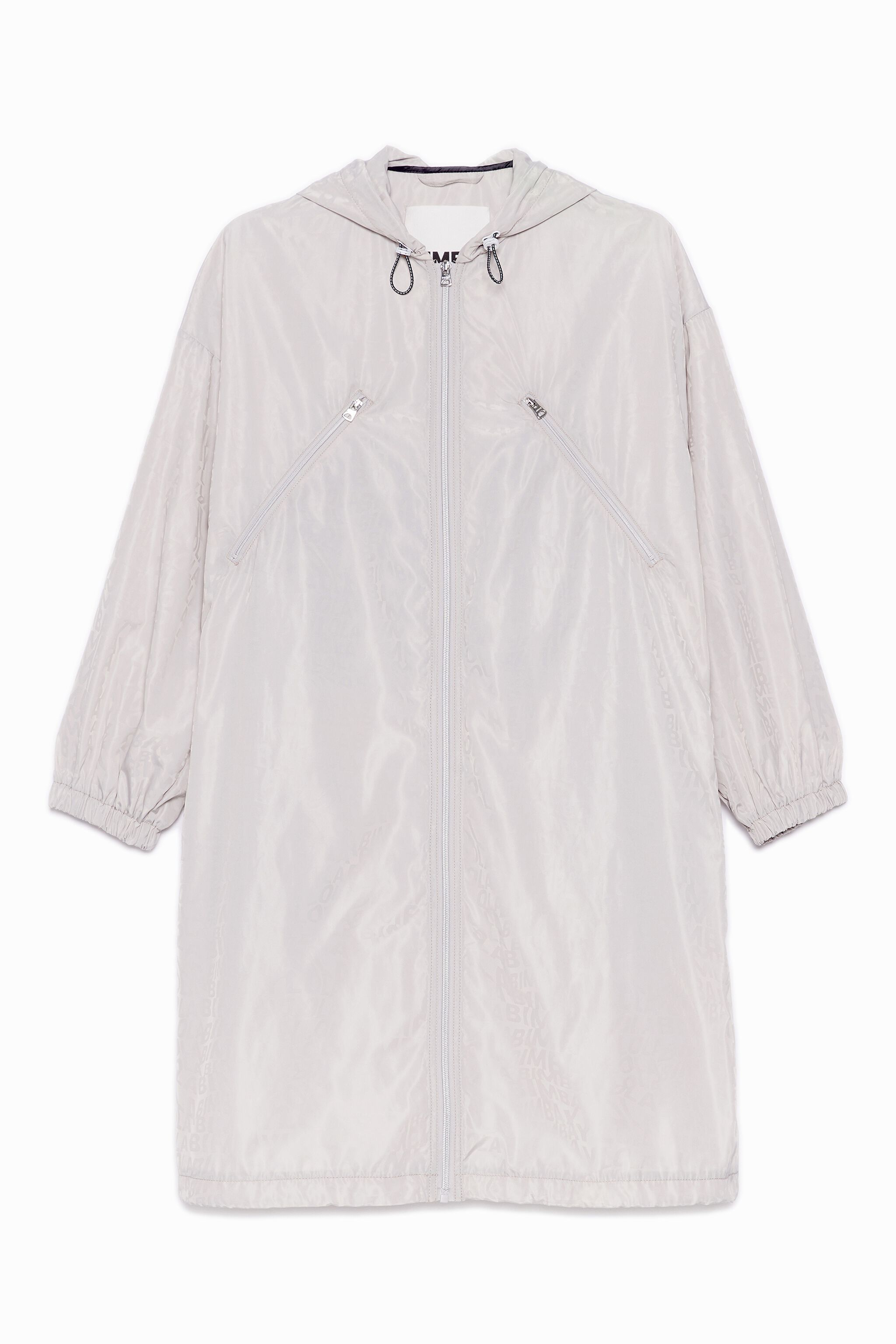 Gabardina nylon Logo piedra