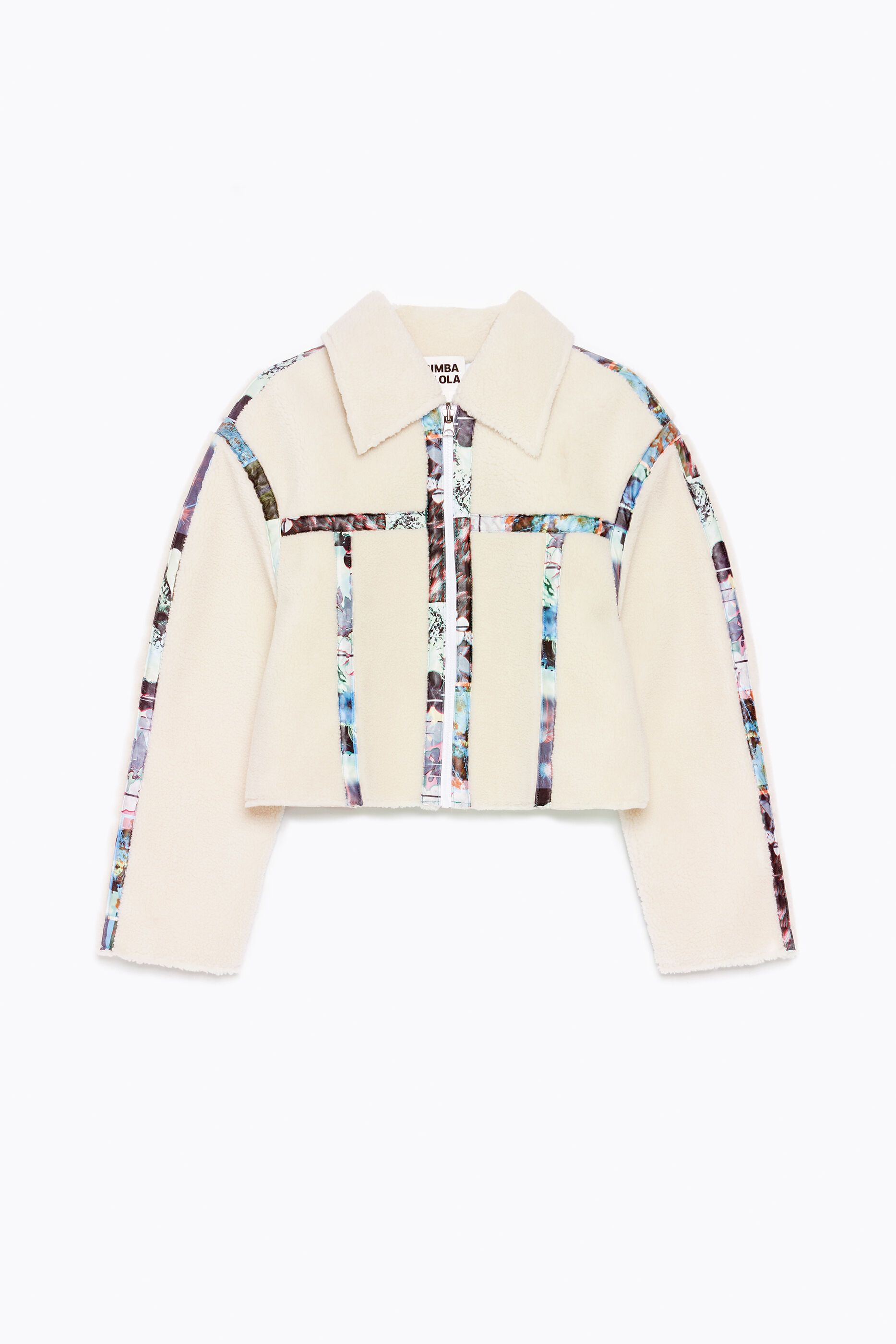 Cazadora boxy Techno-Farm marfil