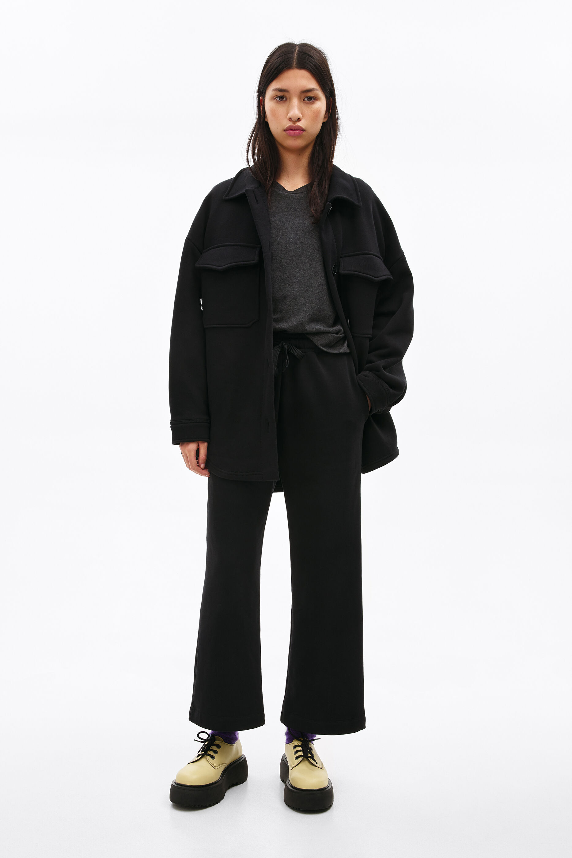 Sobrecamisa oversize negra