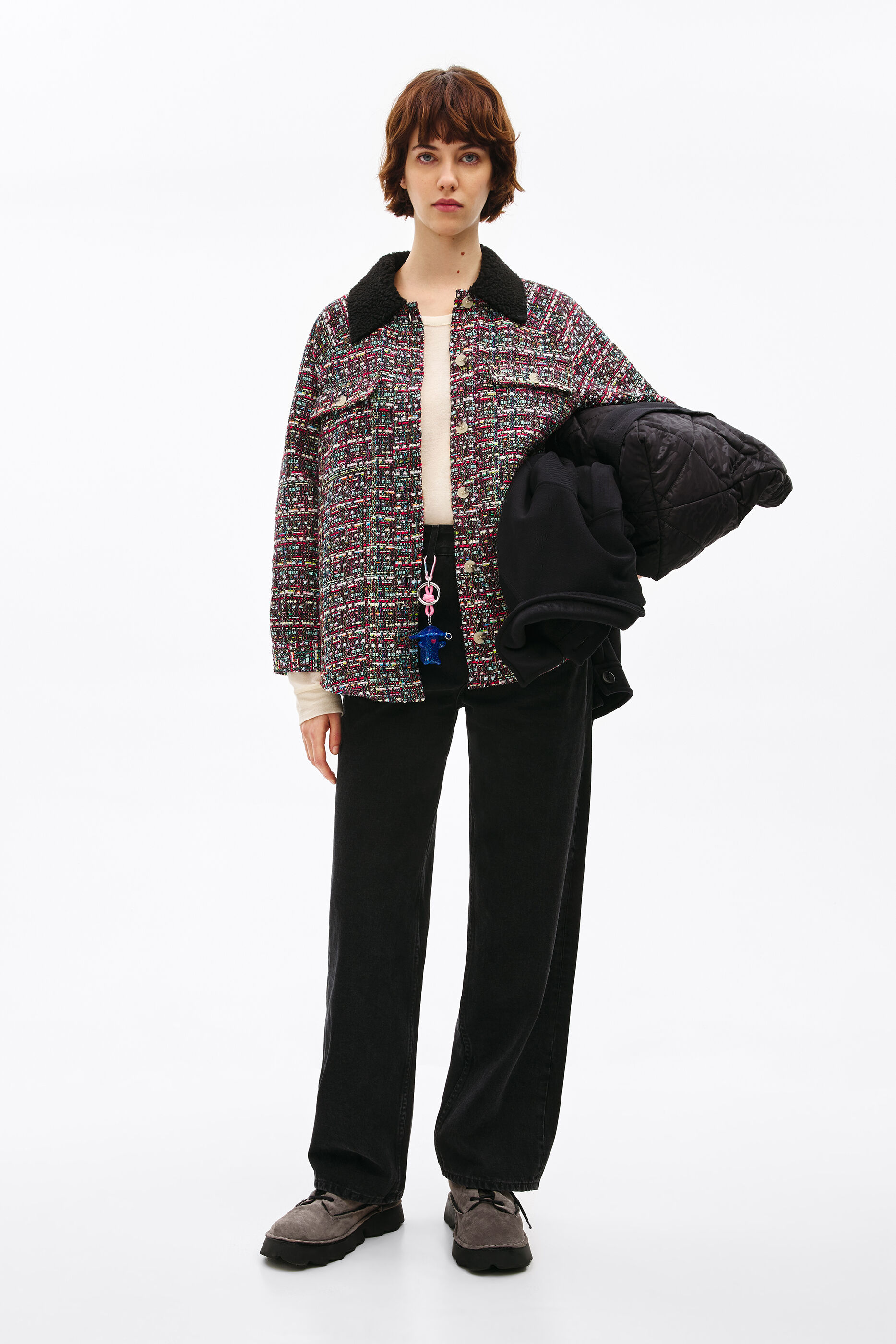 Sobrecamisa punto negra