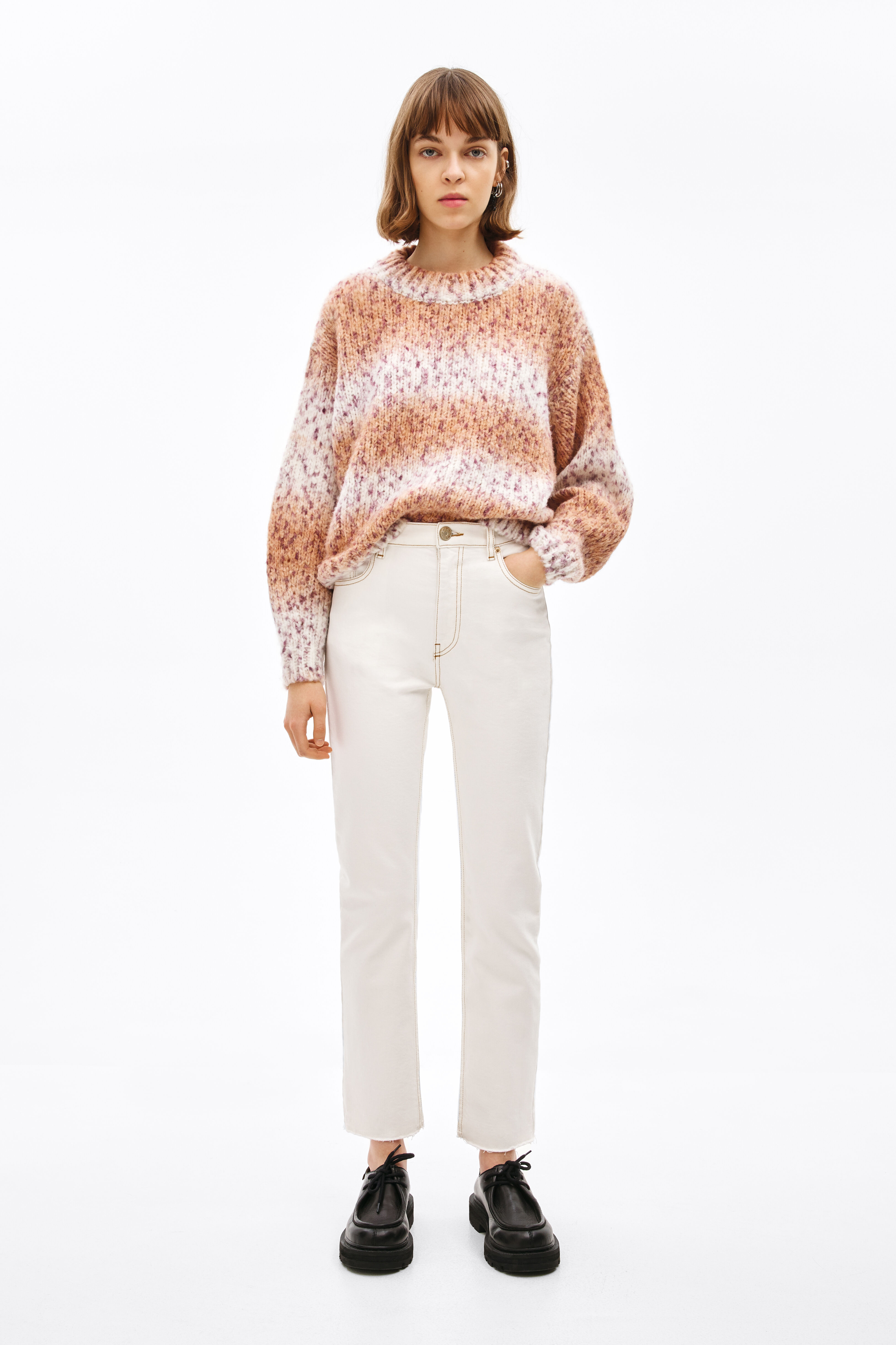 BOOTCUT- Vaquero bootcut blanco