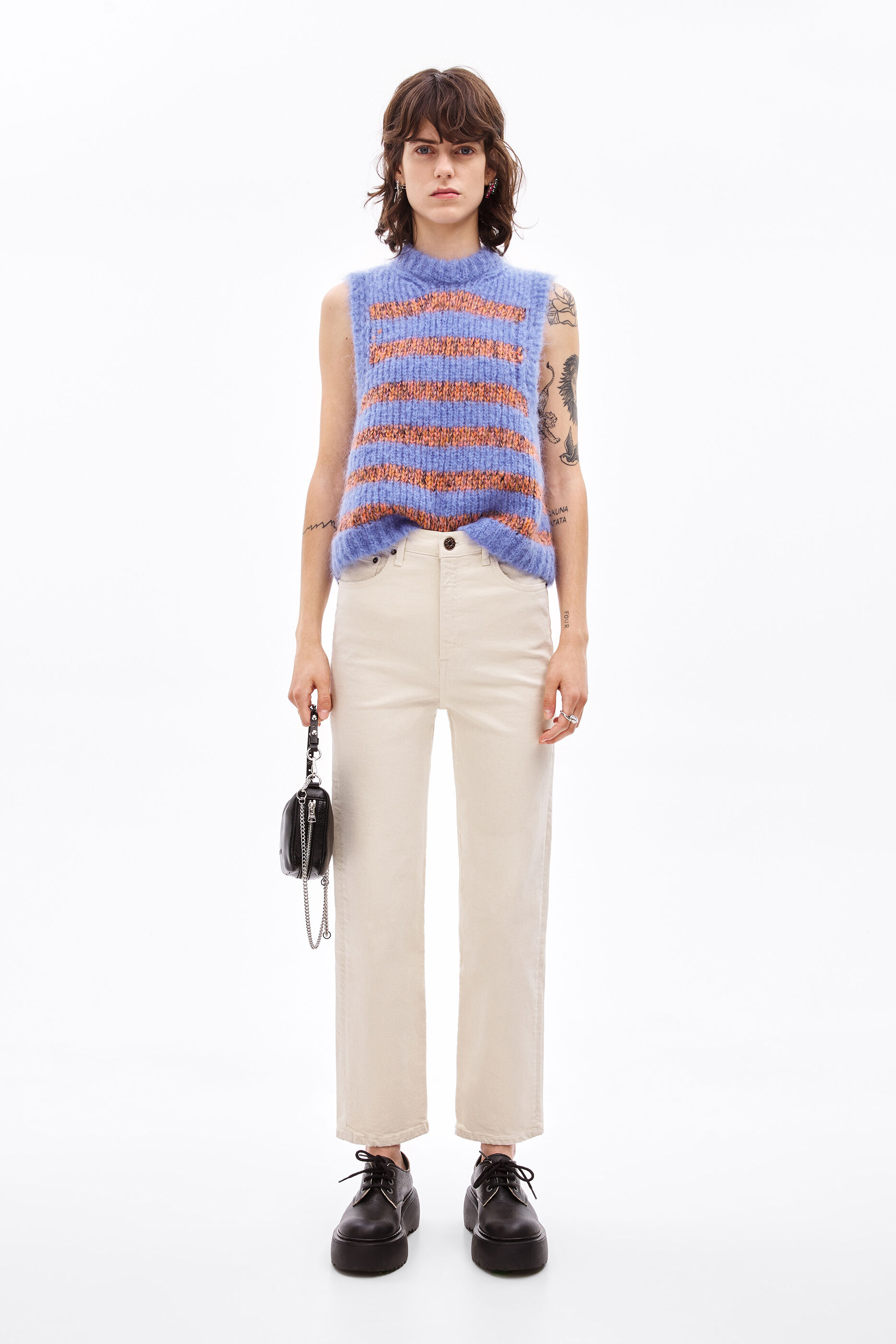 STRAIGHT CROPPED- Vaquero recto crudo