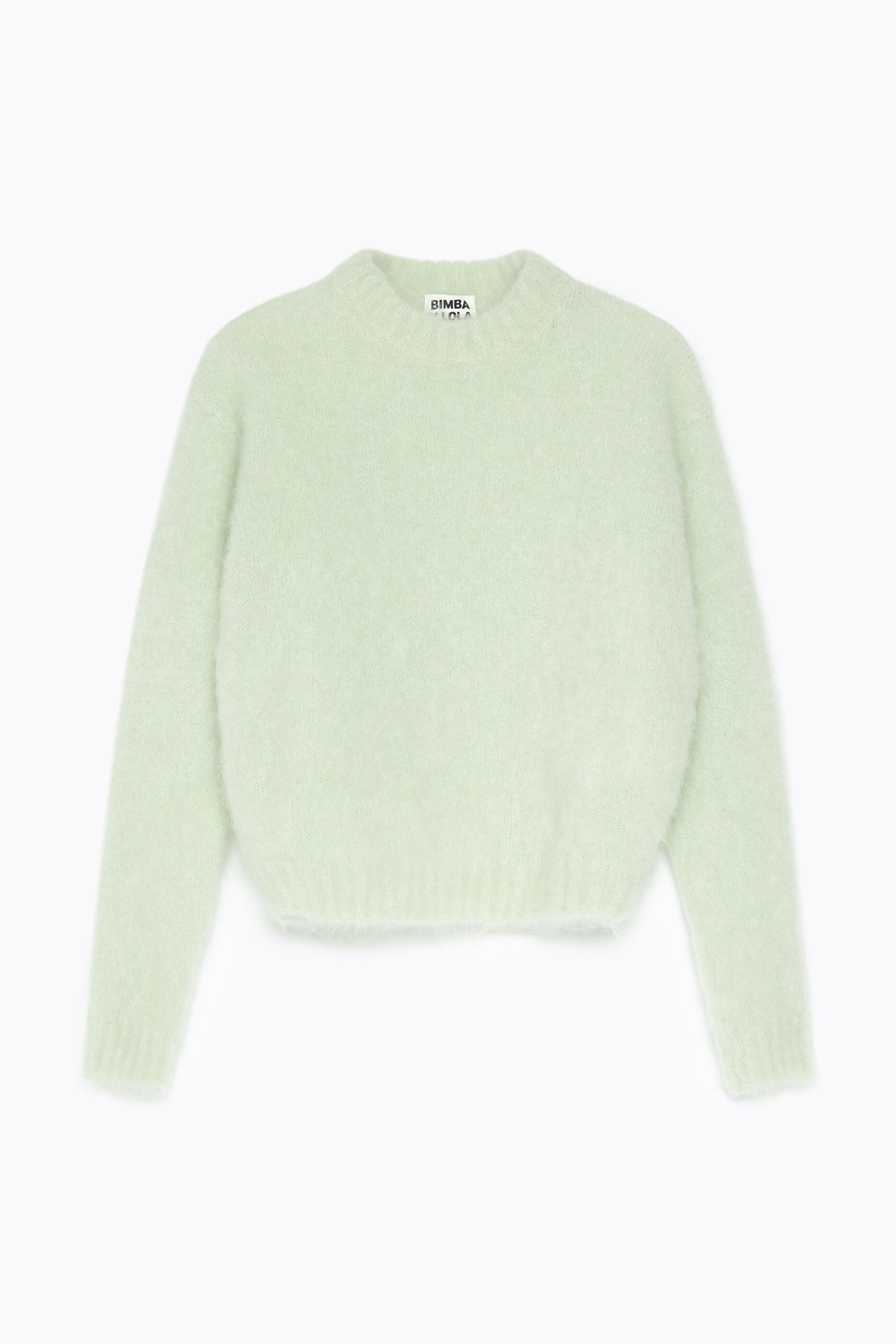 Jersey mohair verde