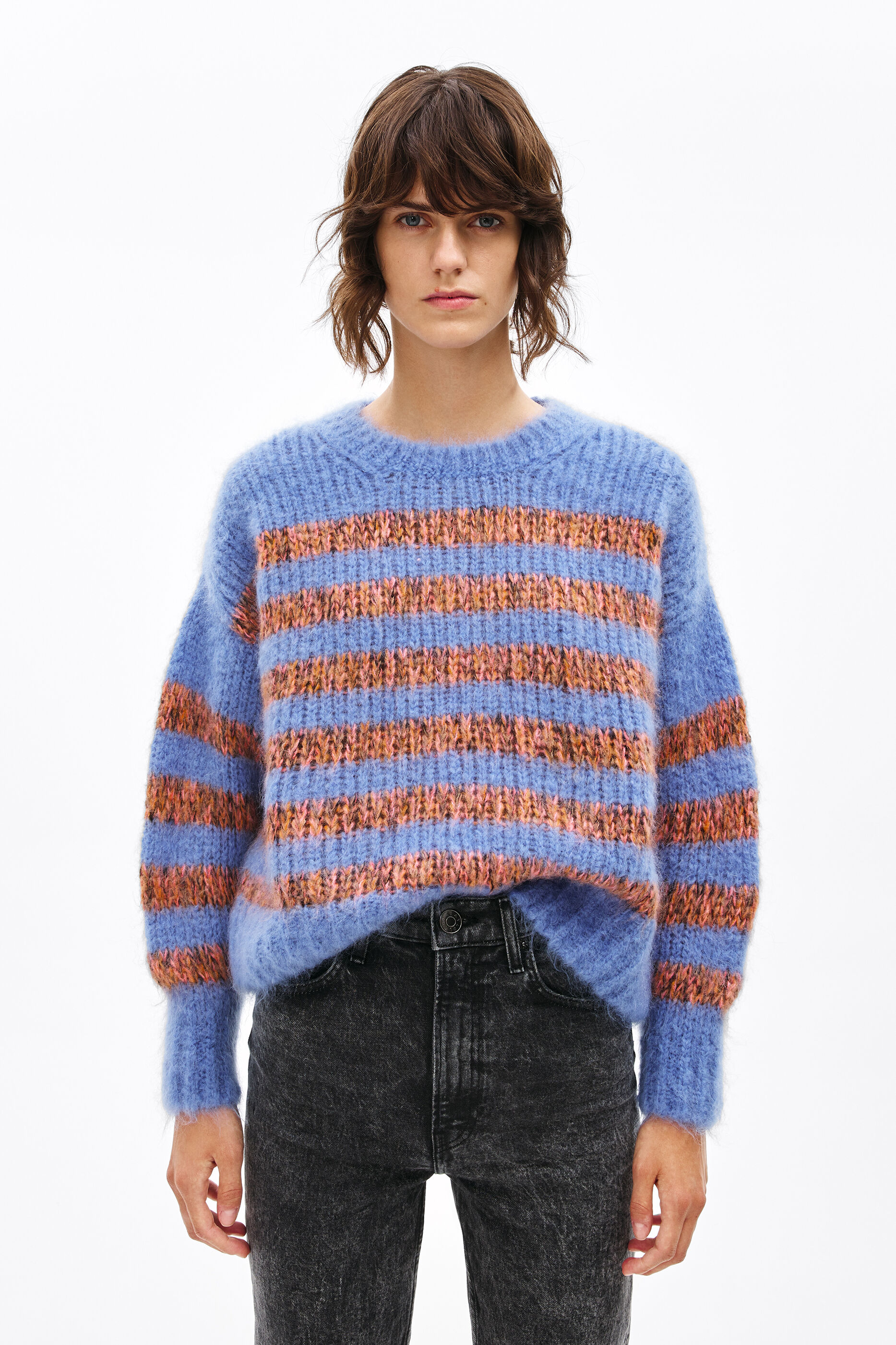 Jersey boxy rayas azul