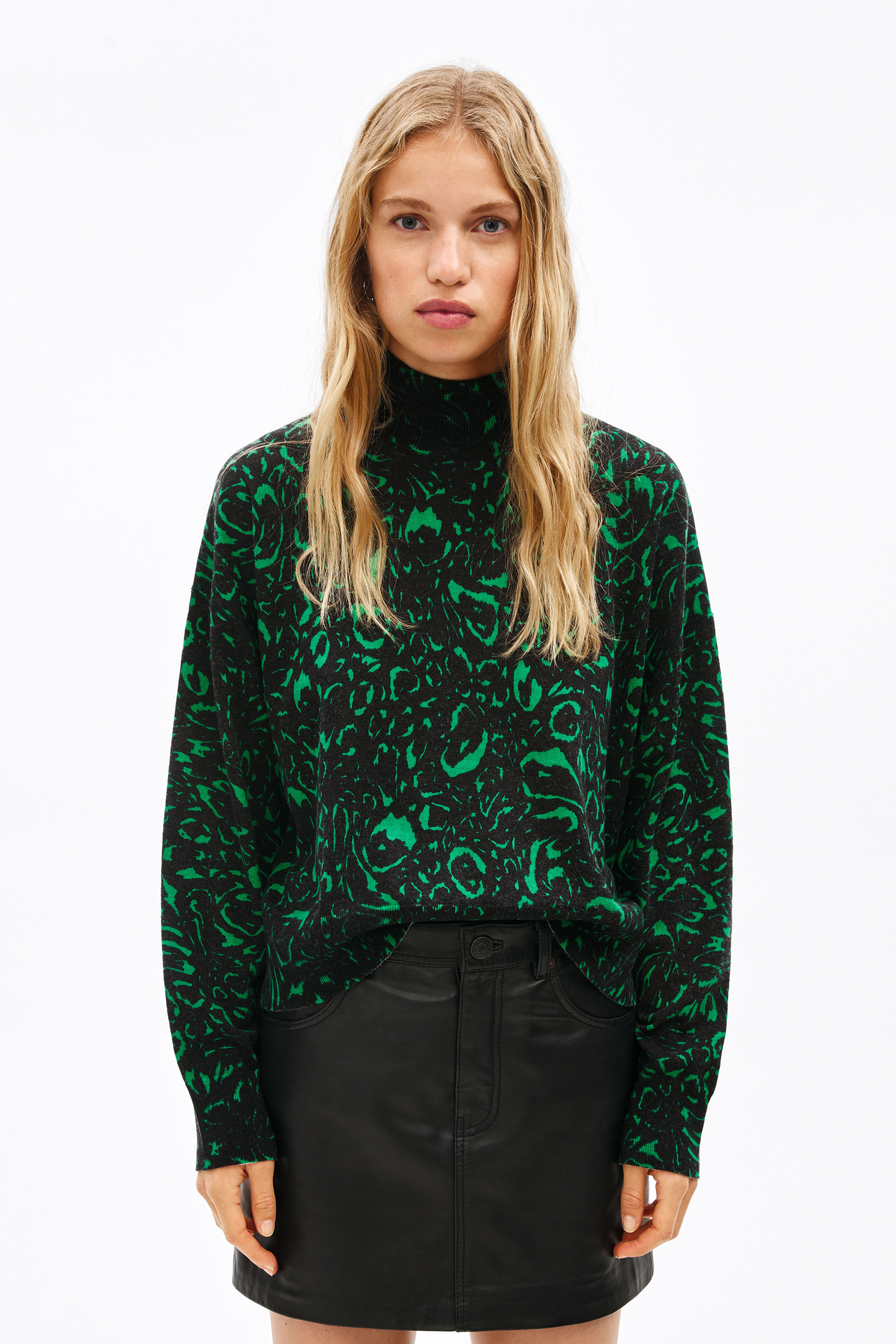 Jersey Liquid-Animal verde