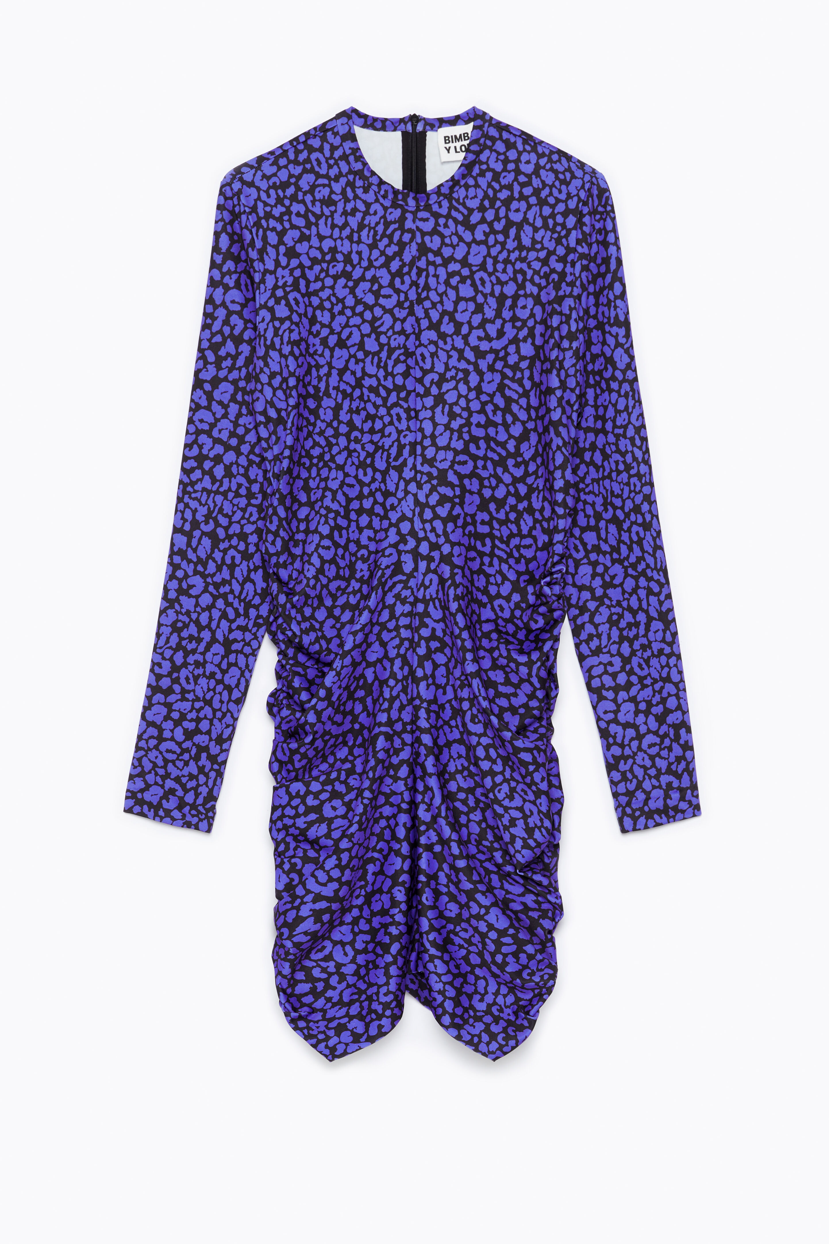 Vestido punto Punk morado