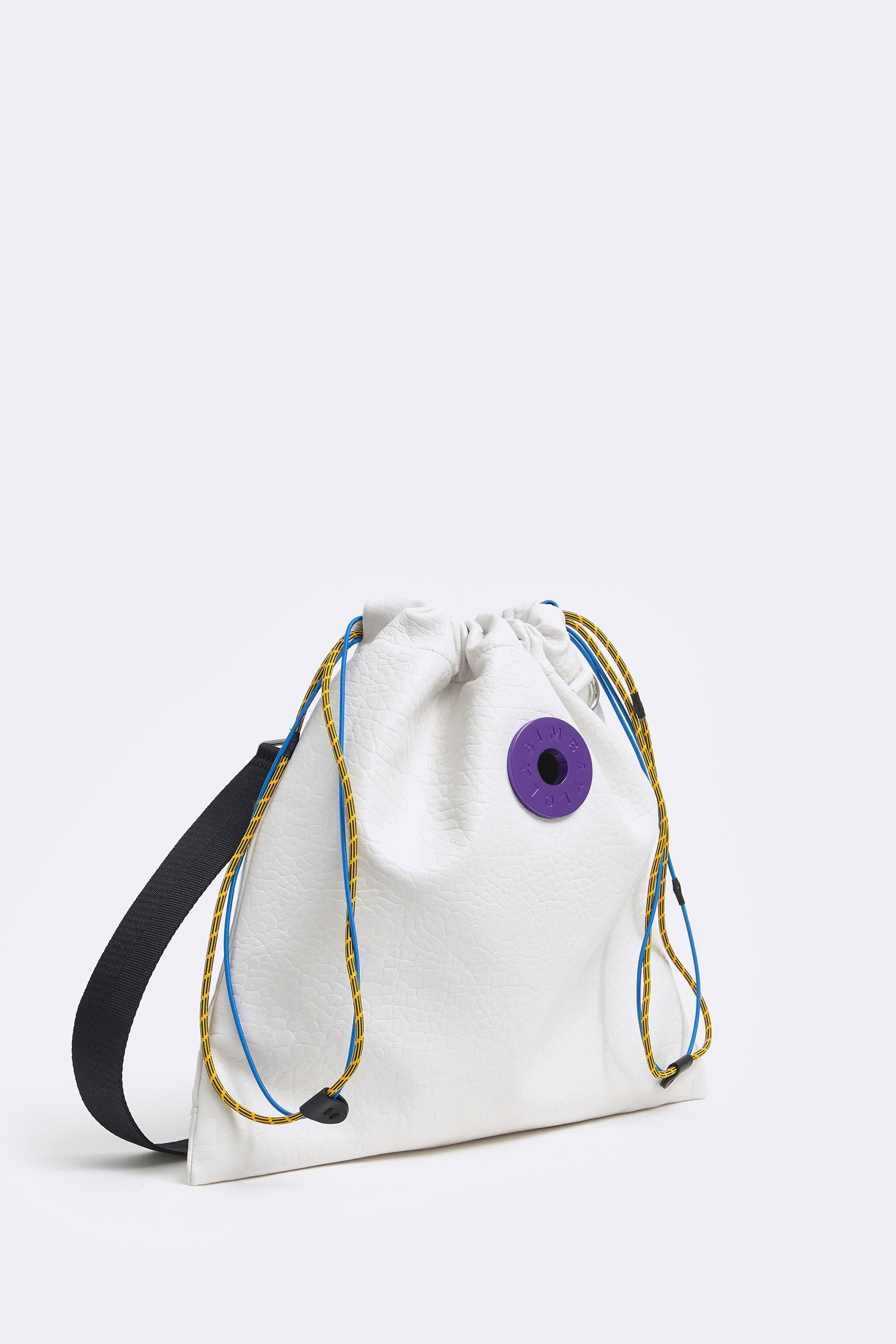 Bolso saca L Logo-Chimo blanco