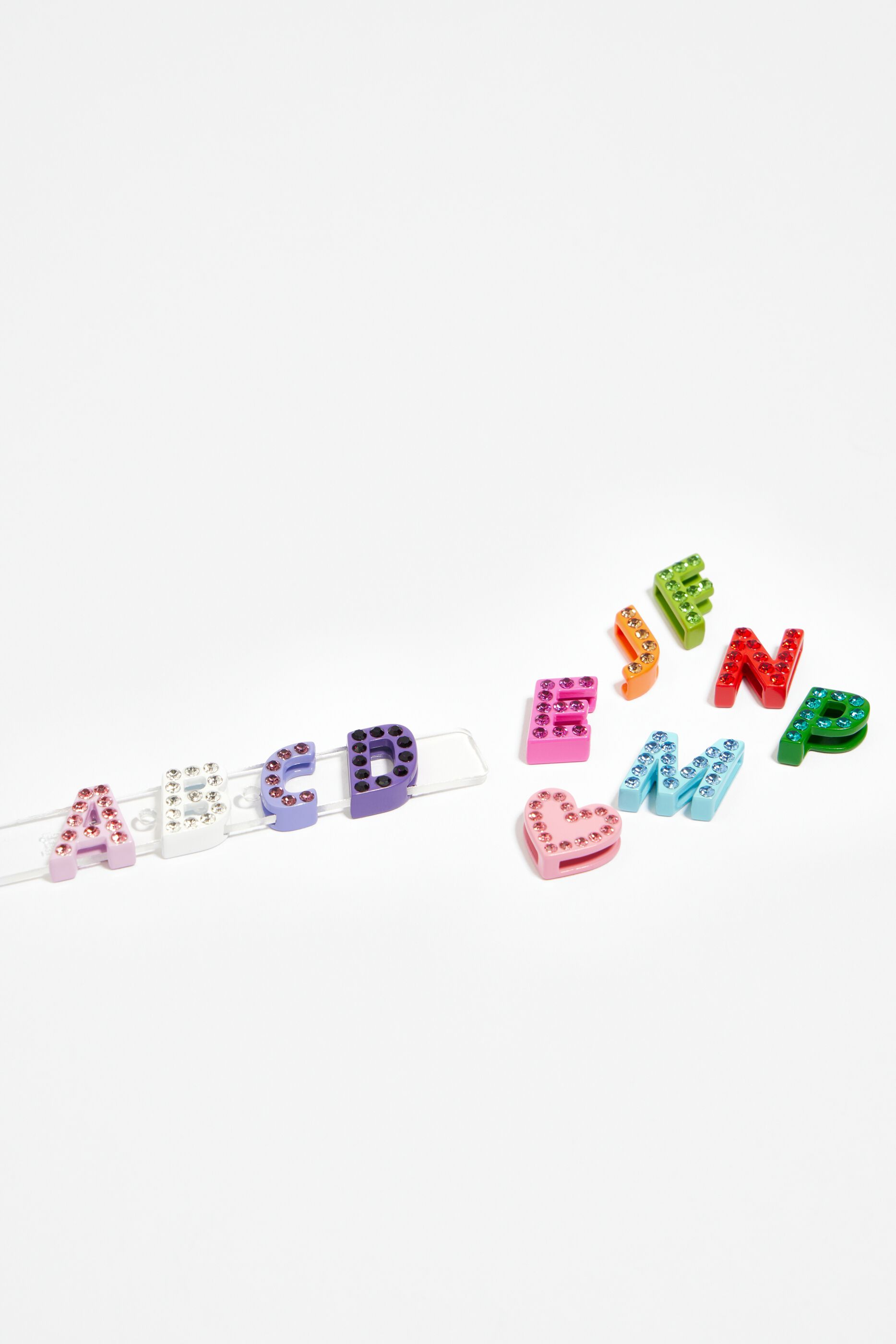 Pulsera personalizable transparente