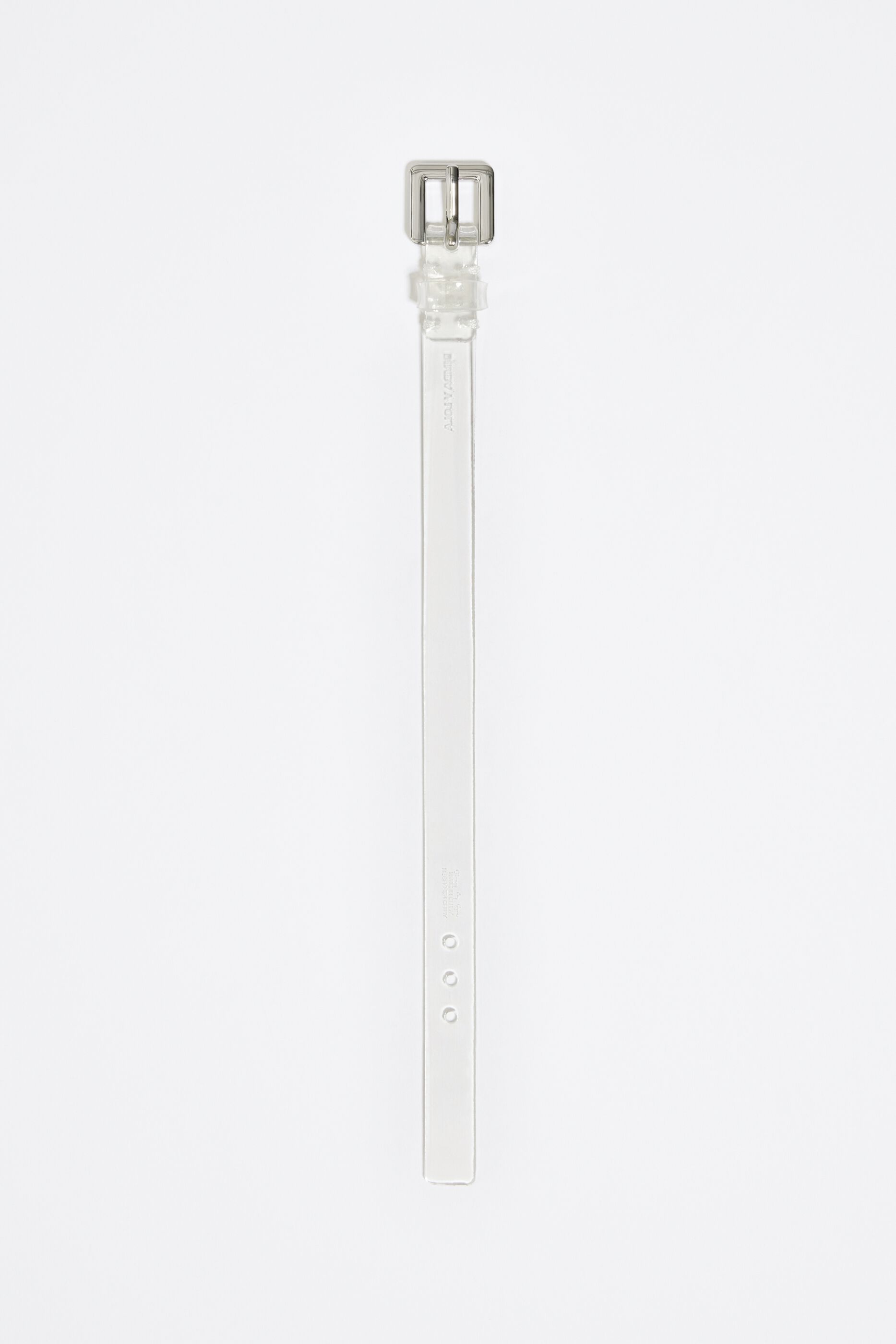 Pulsera personalizable transparente