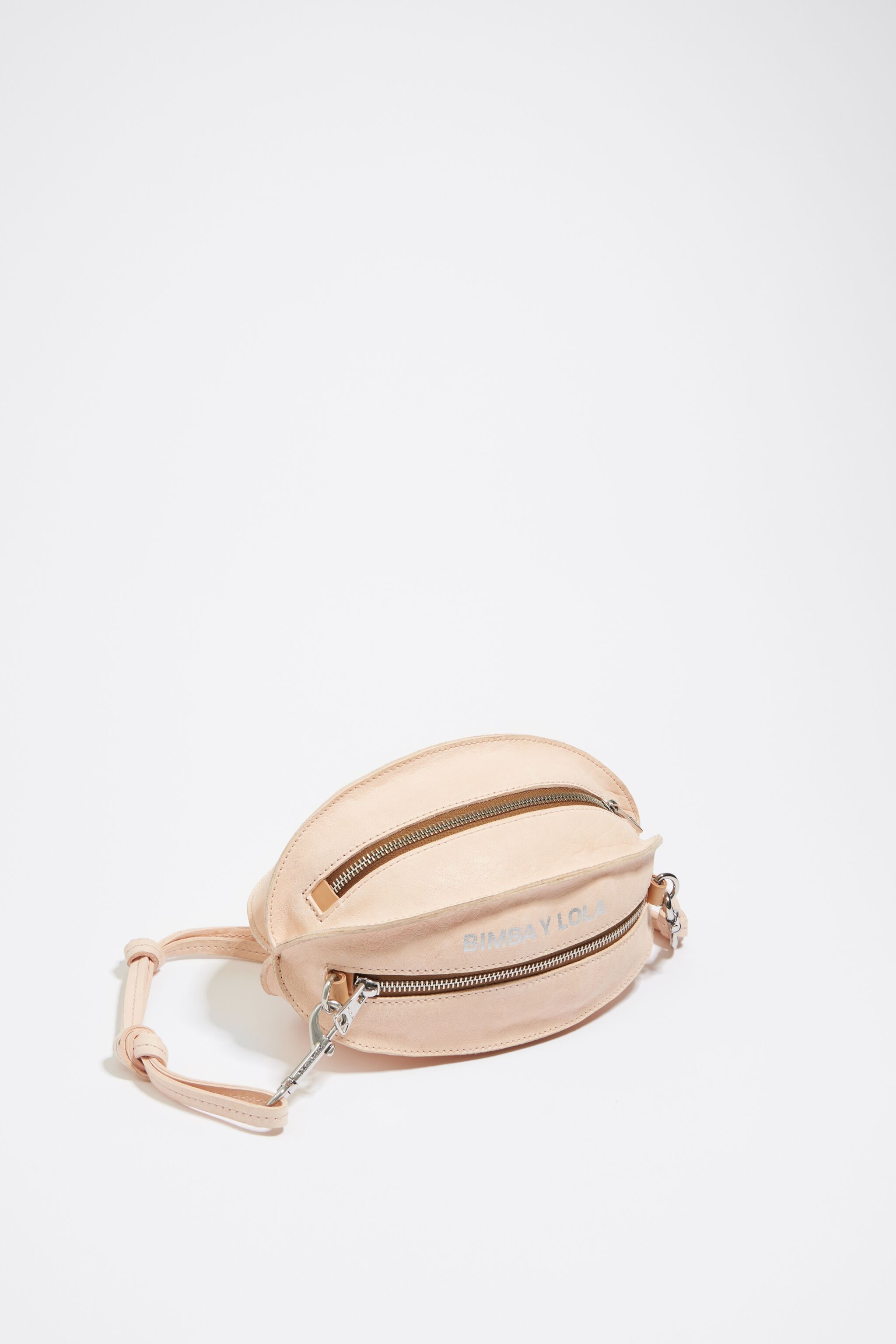 S light pink leather Pelota bag