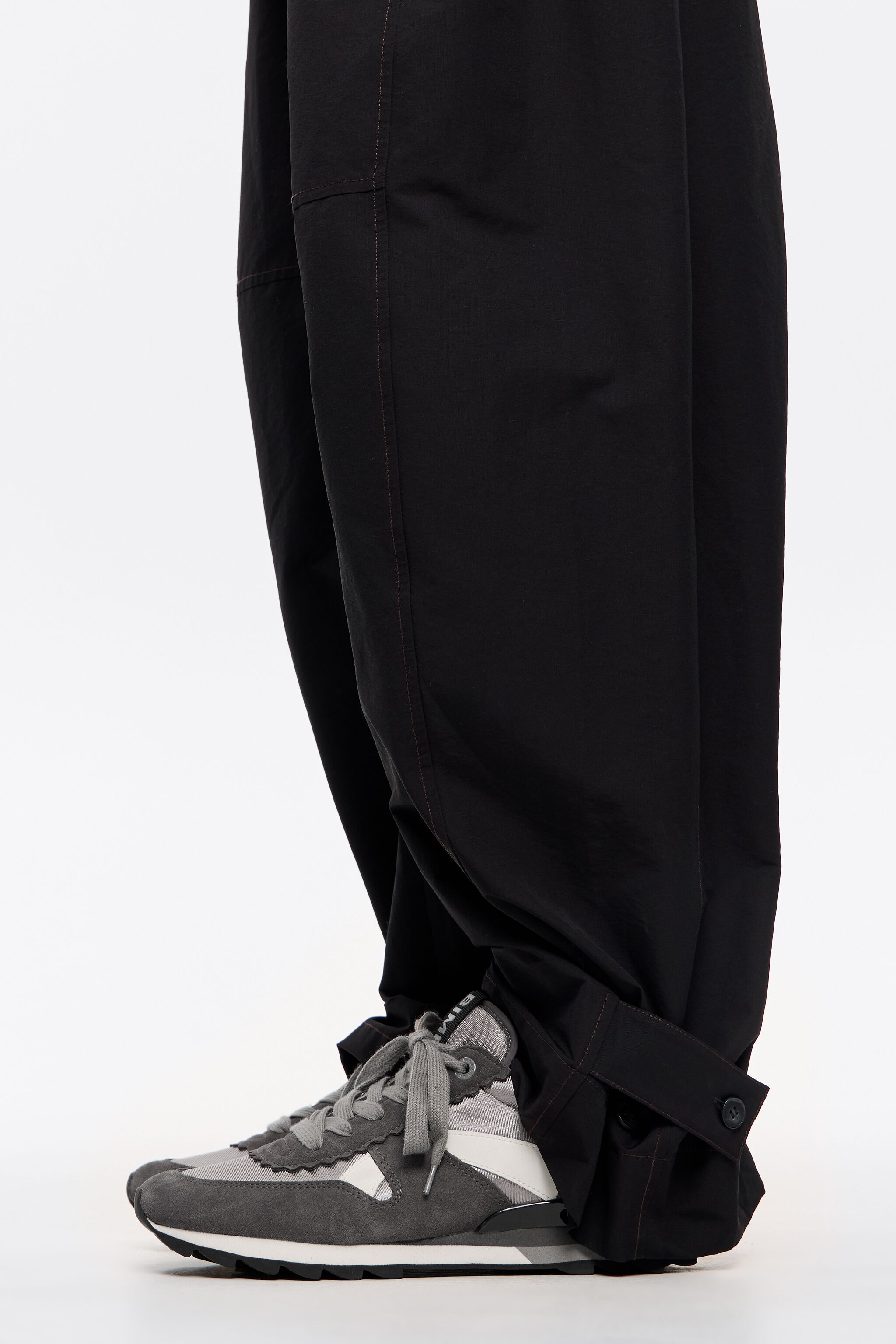 Dark silver 13 19 technical sneaker