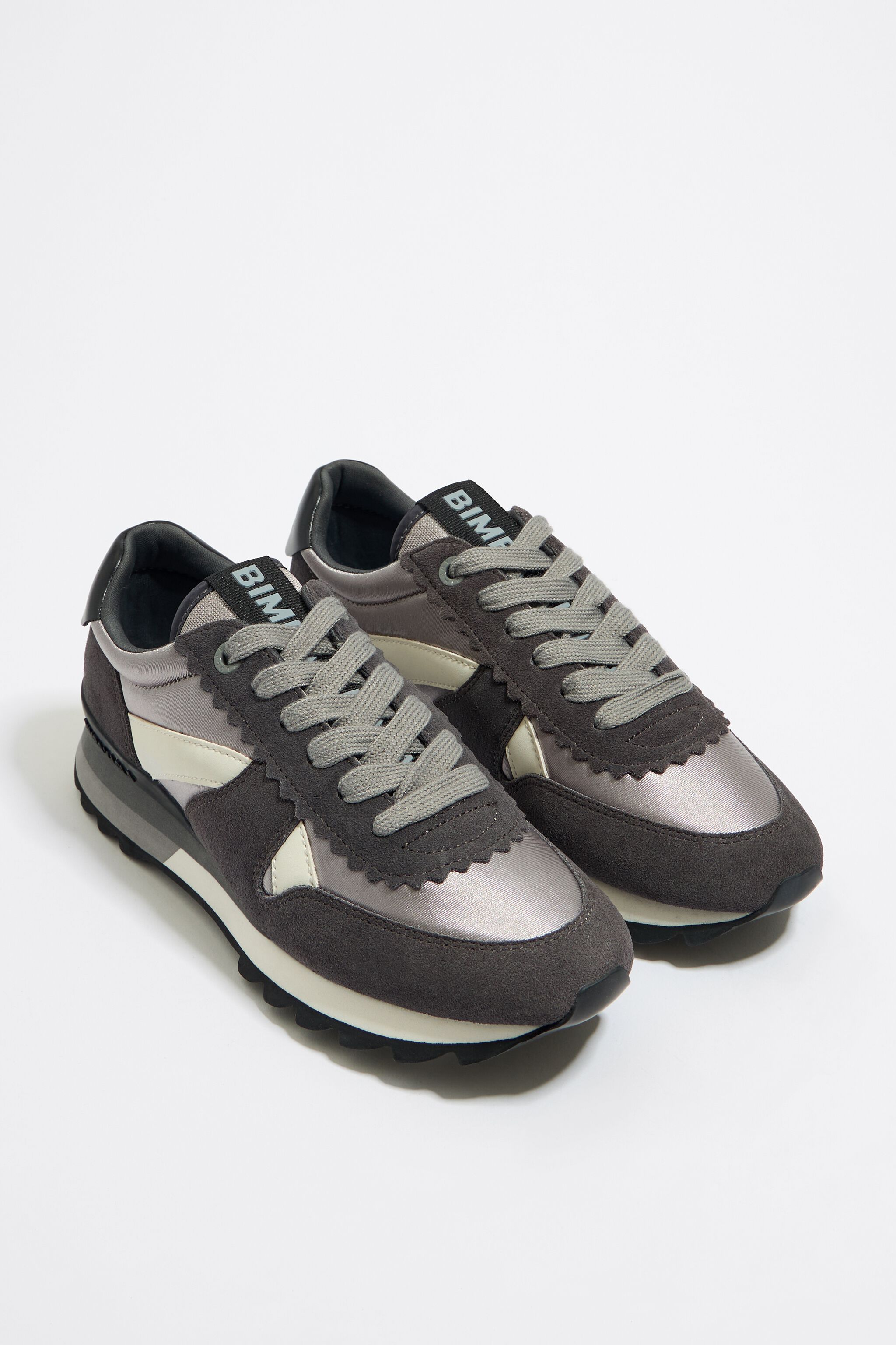 Dark silver 13 19 technical sneaker