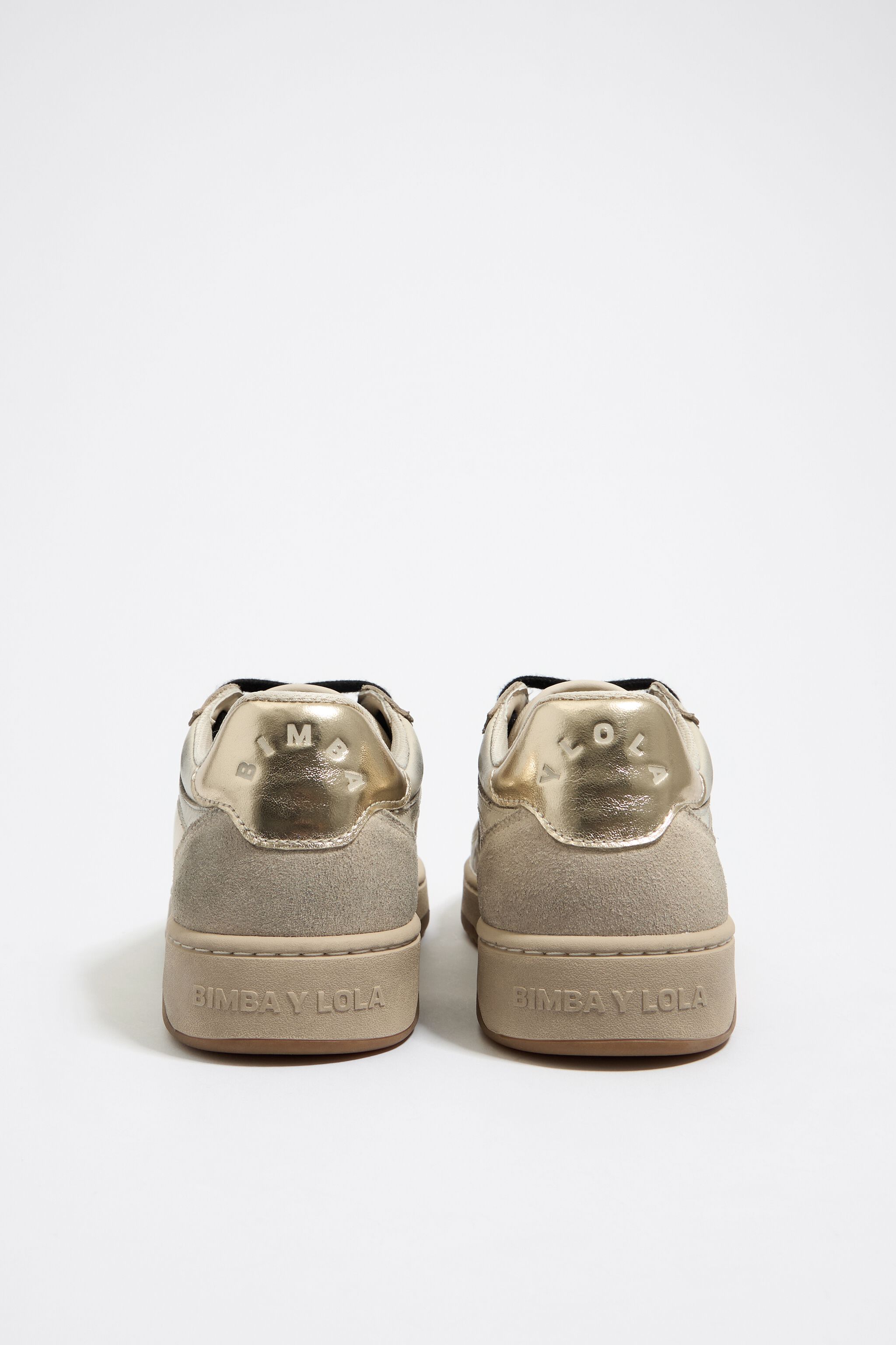 Gold leather 13 57 cupsole sneaker