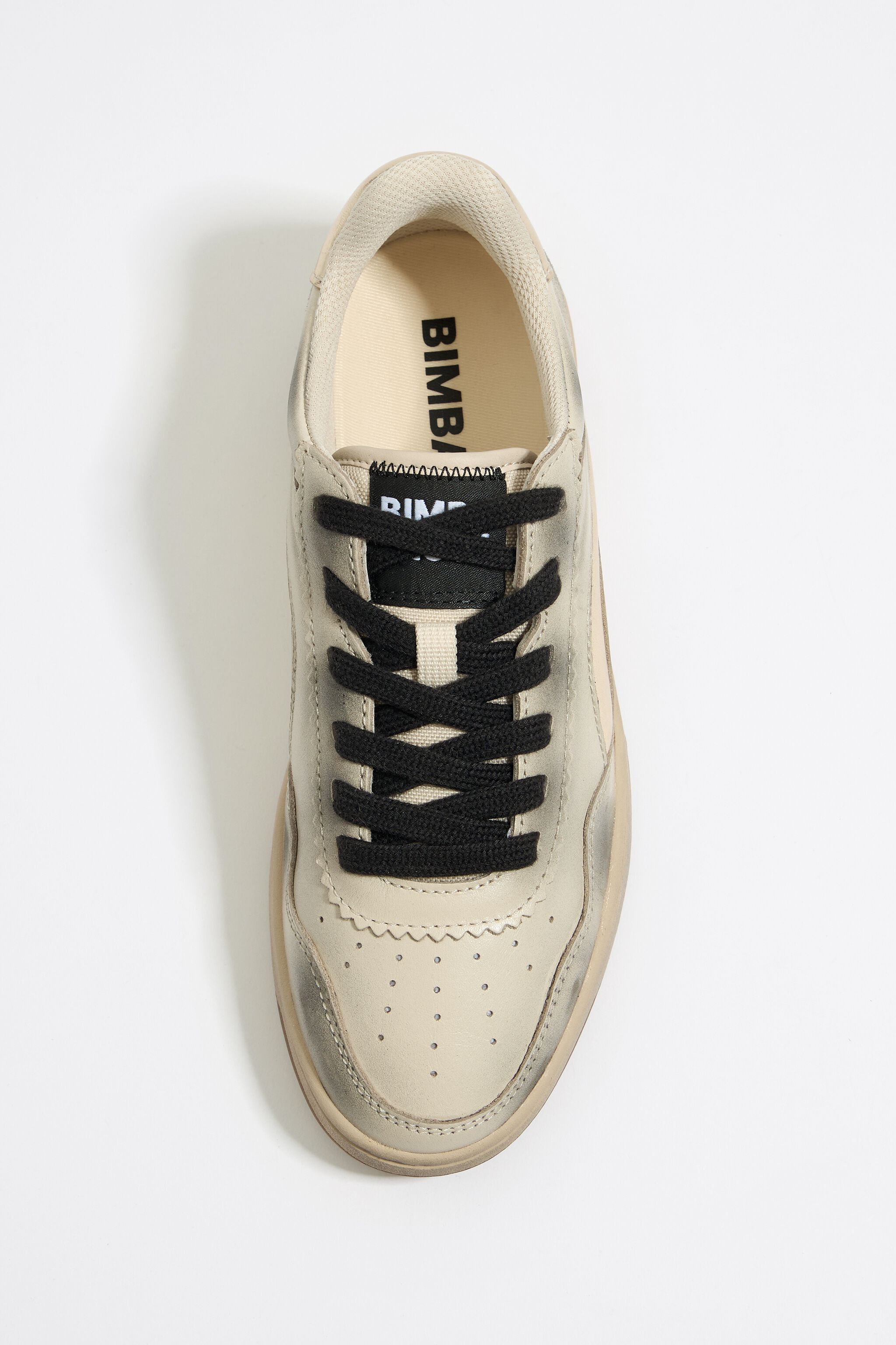 Gold leather 13 57 cupsole sneaker