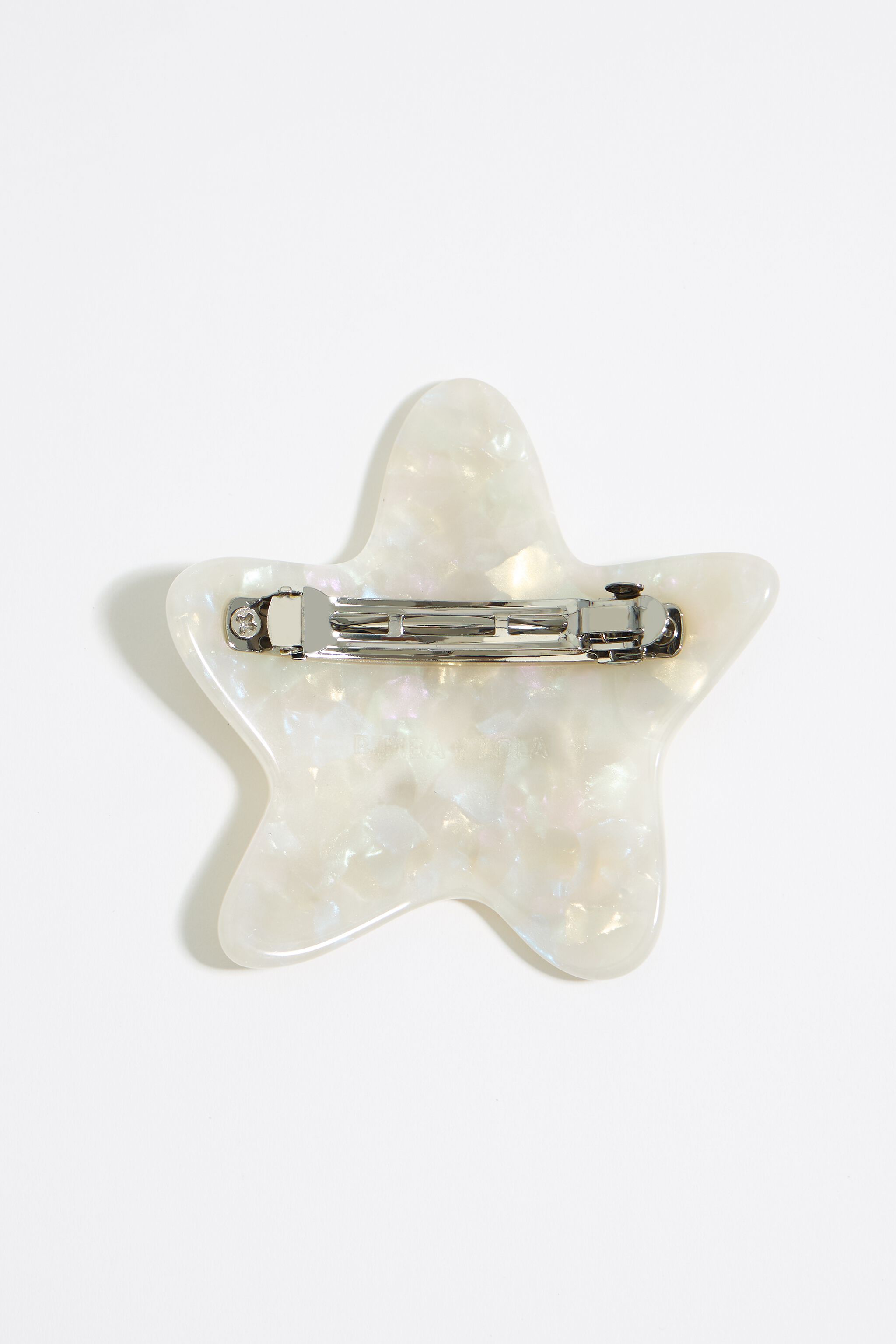 Horquilla estrella resina marfil