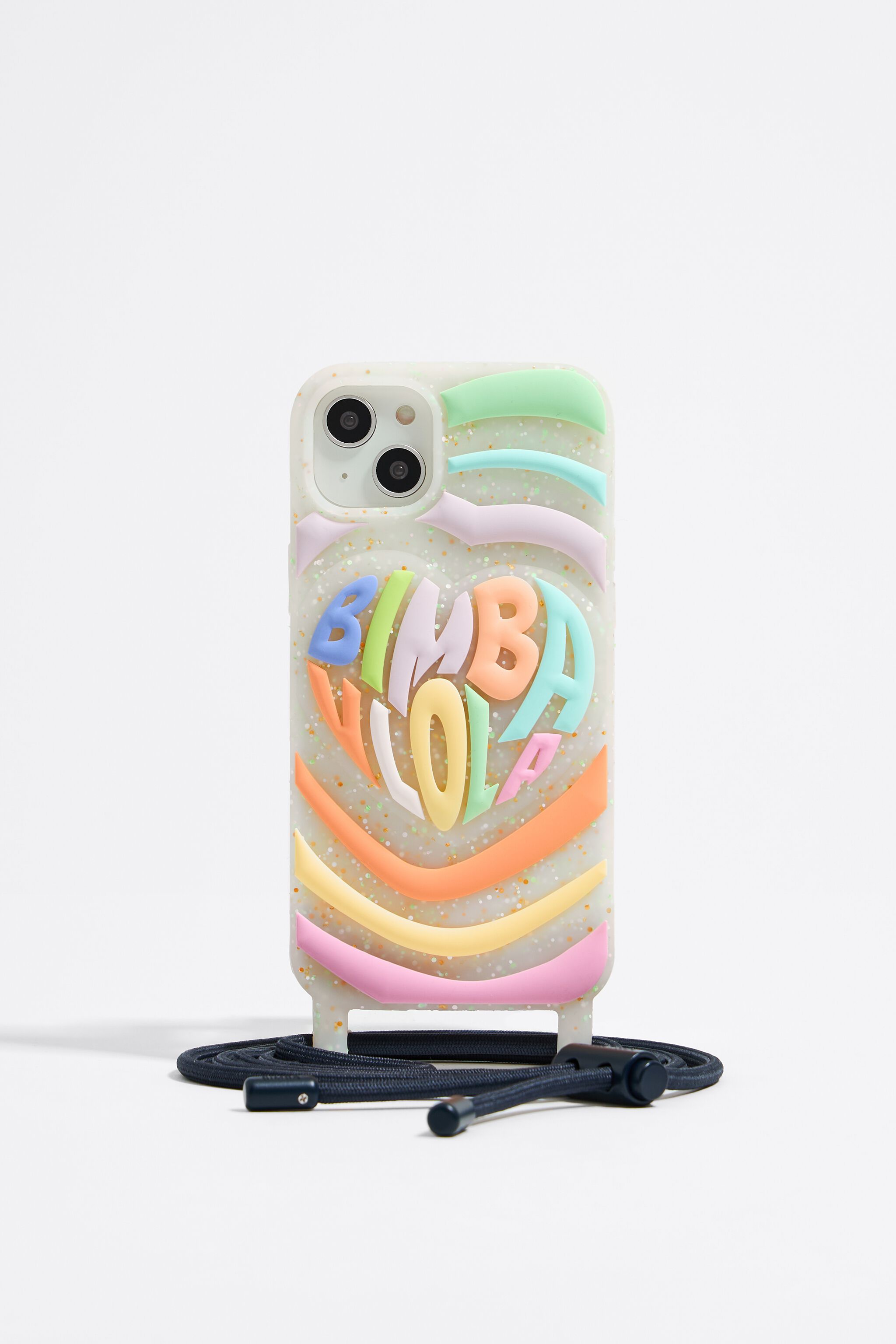 Funda iPhone 14 Plus silicona multicolor