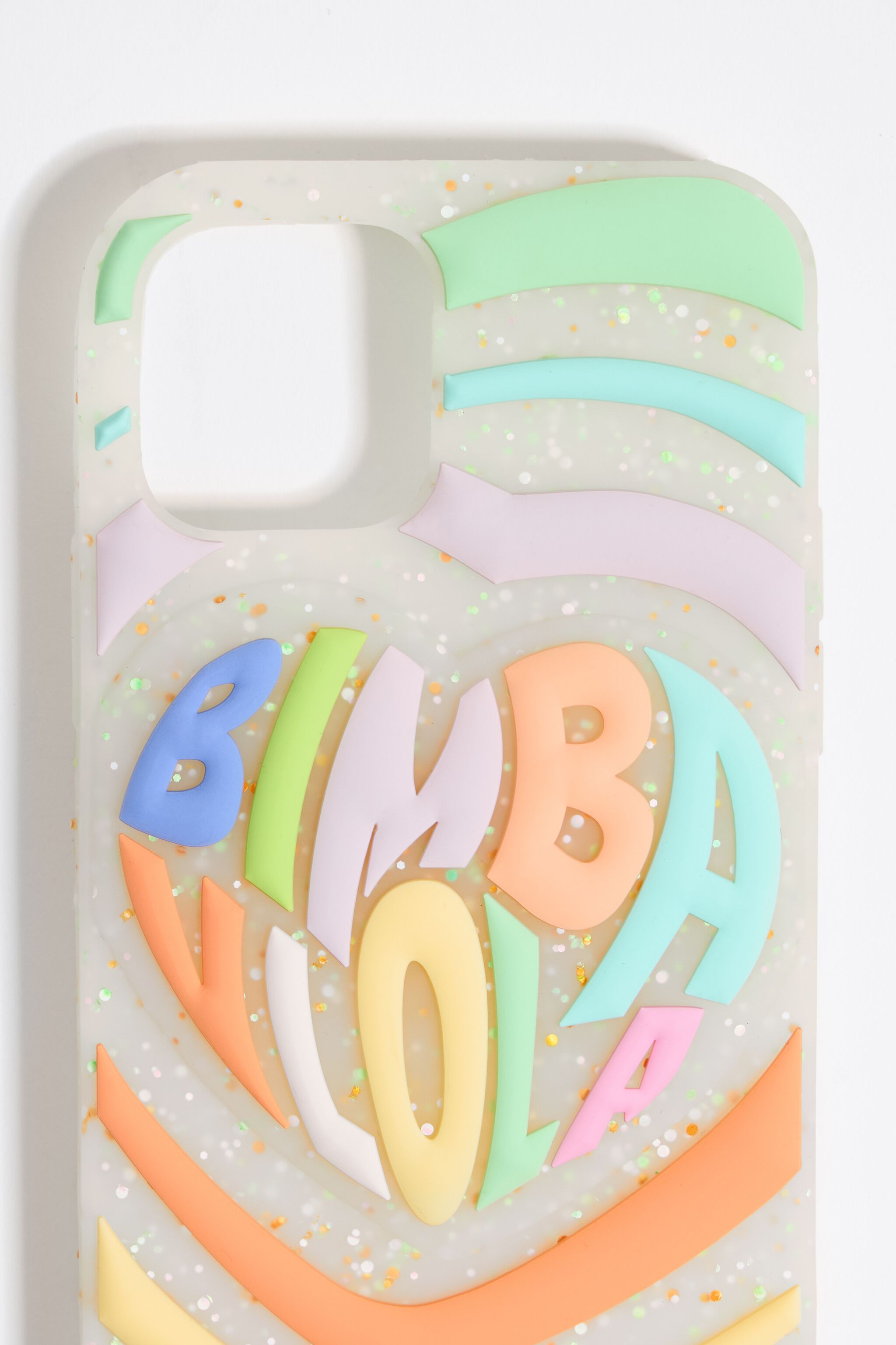 Funda iPhone 14 Plus silicona multicolor
