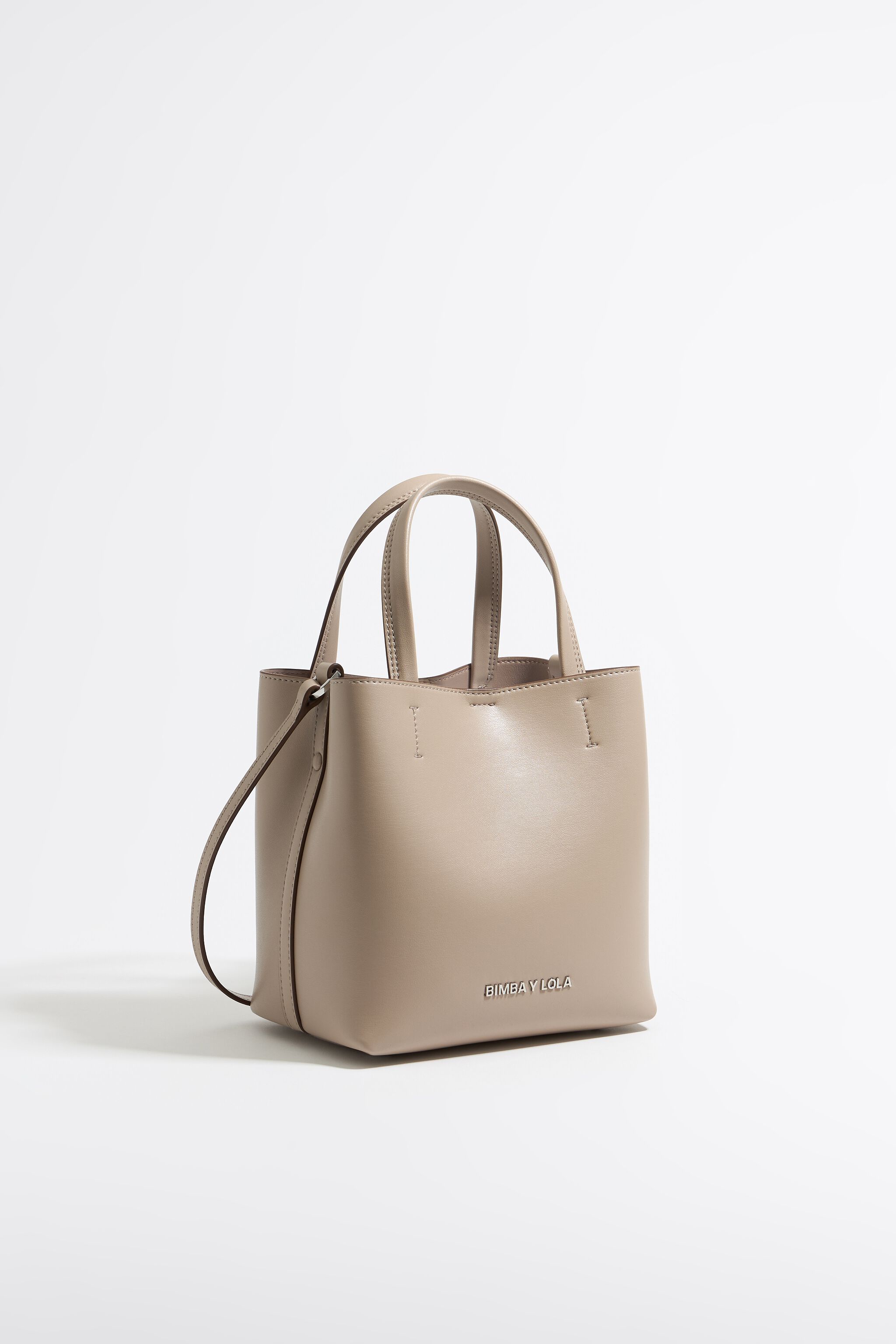 Bolso Chihuahua peque&ntilde;o piel gris claro