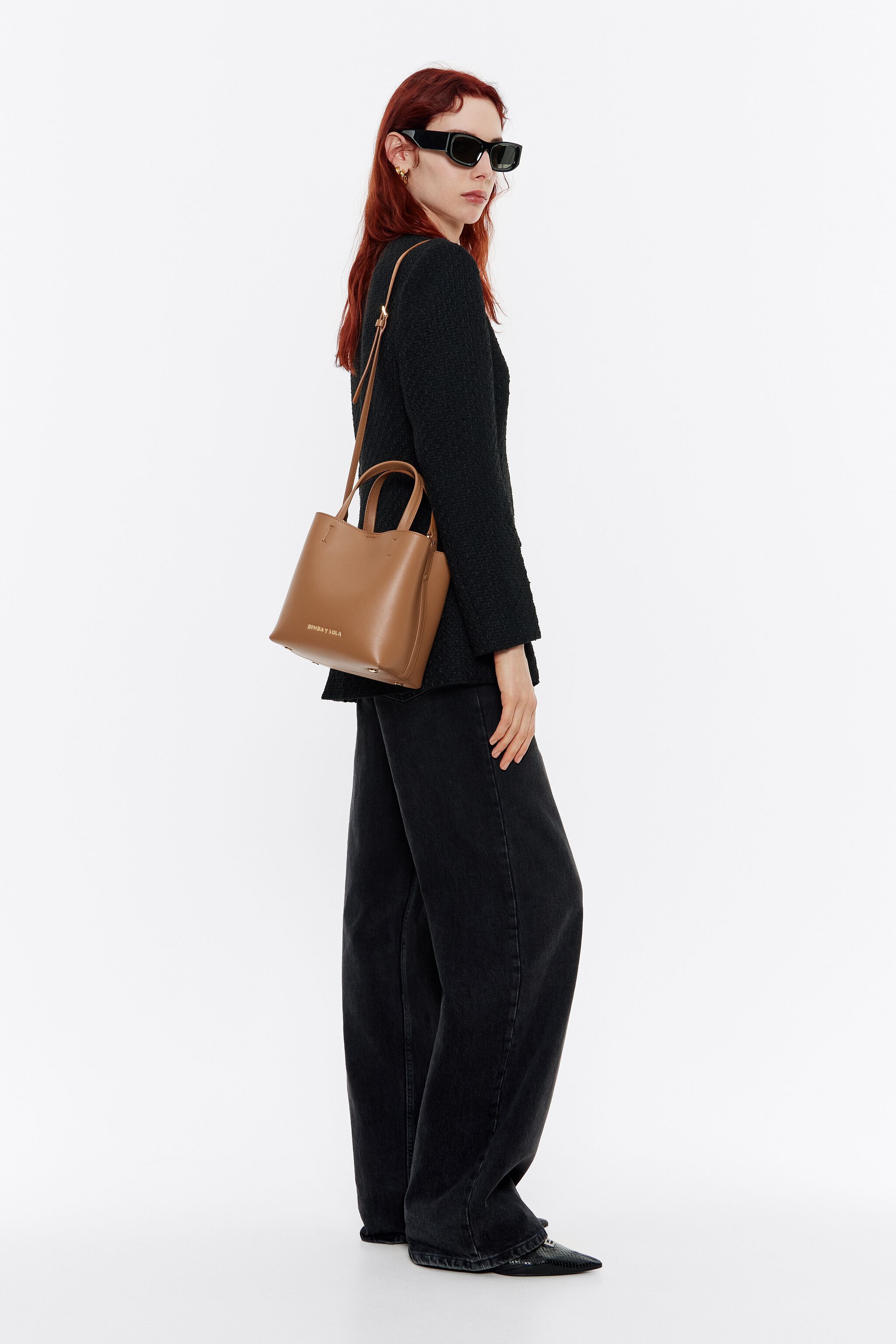 Bolso Chihuahua peque&ntilde;o piel miel
