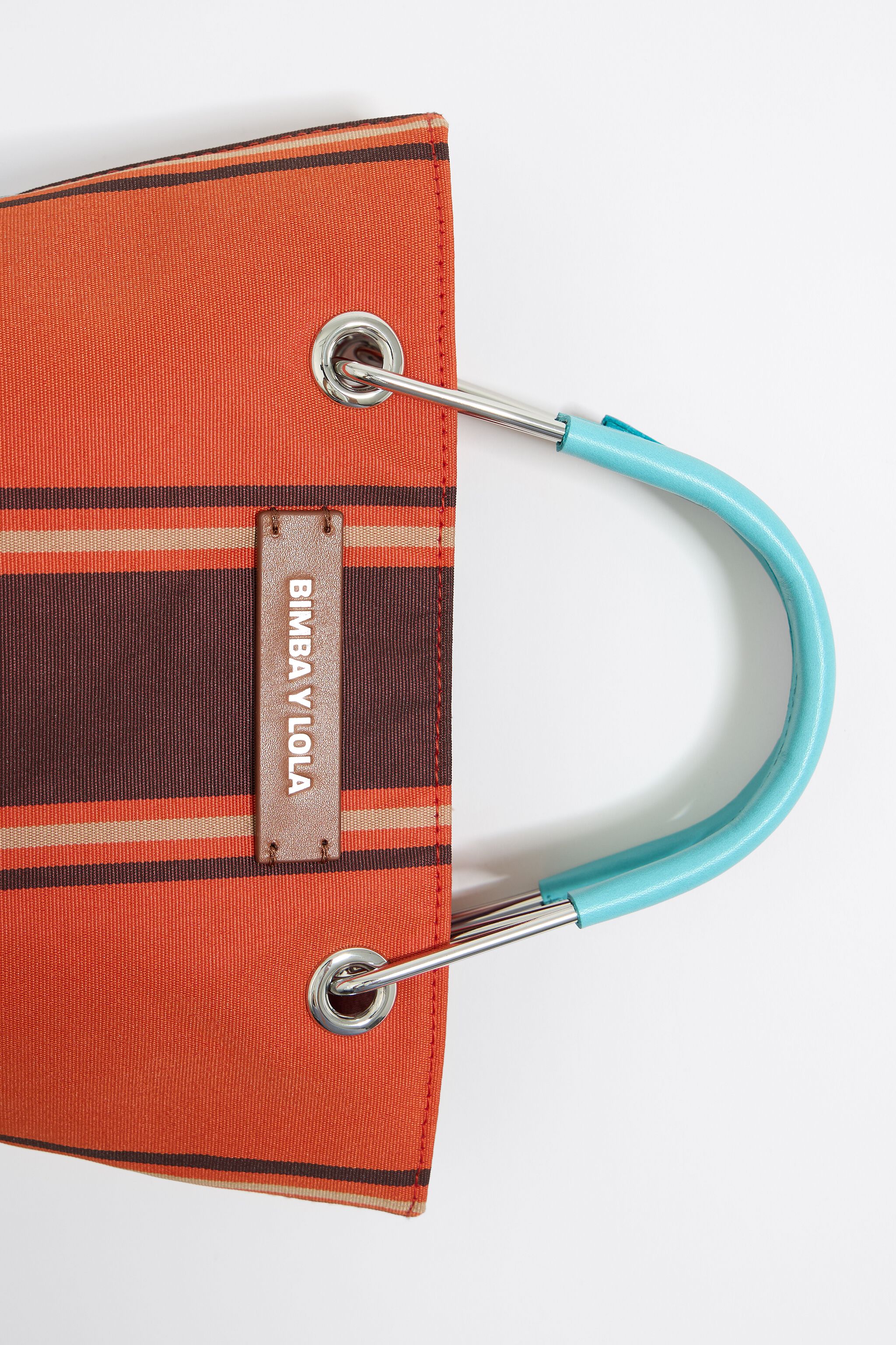 Mini orange Canopy handbag