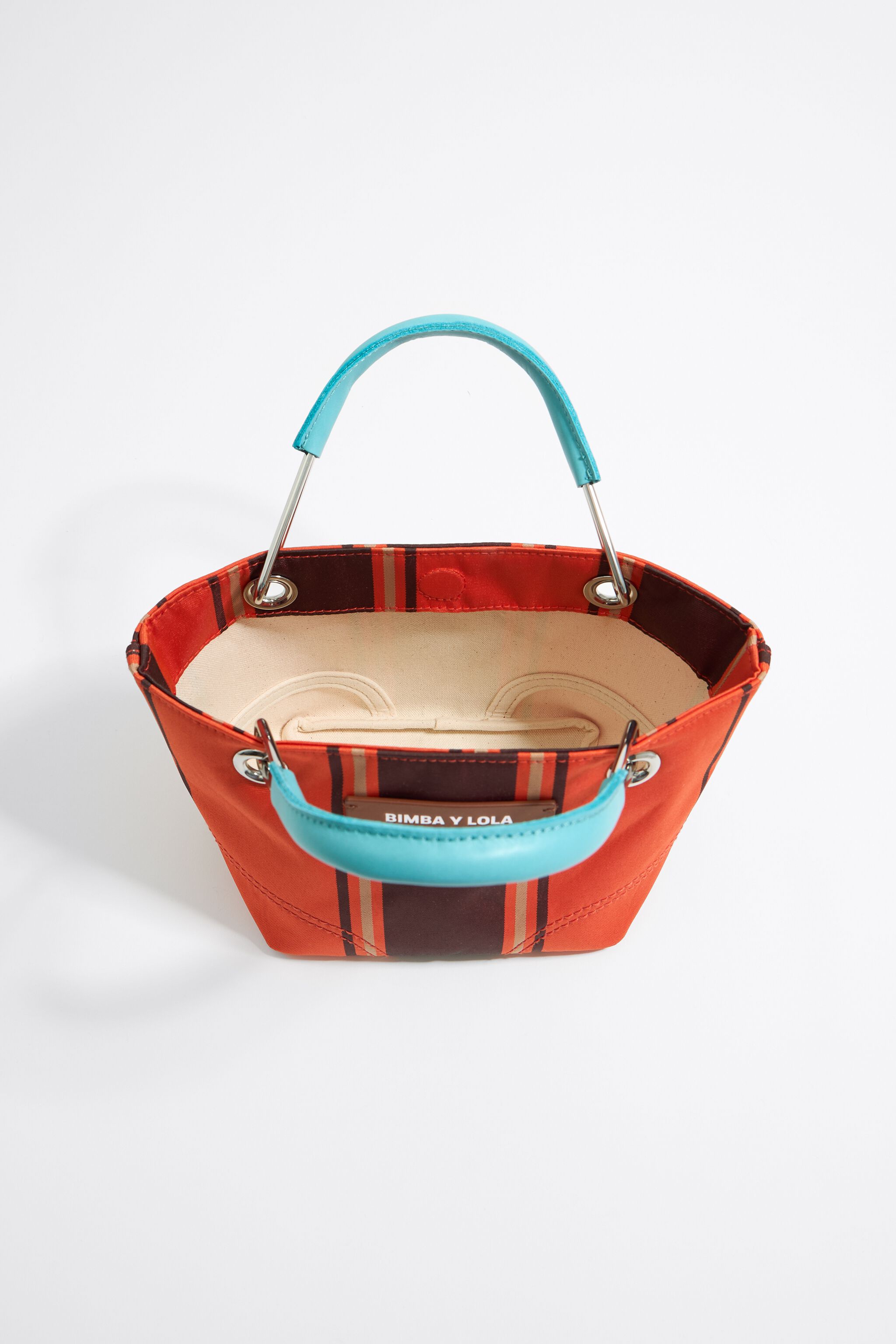 Mini orange Canopy handbag