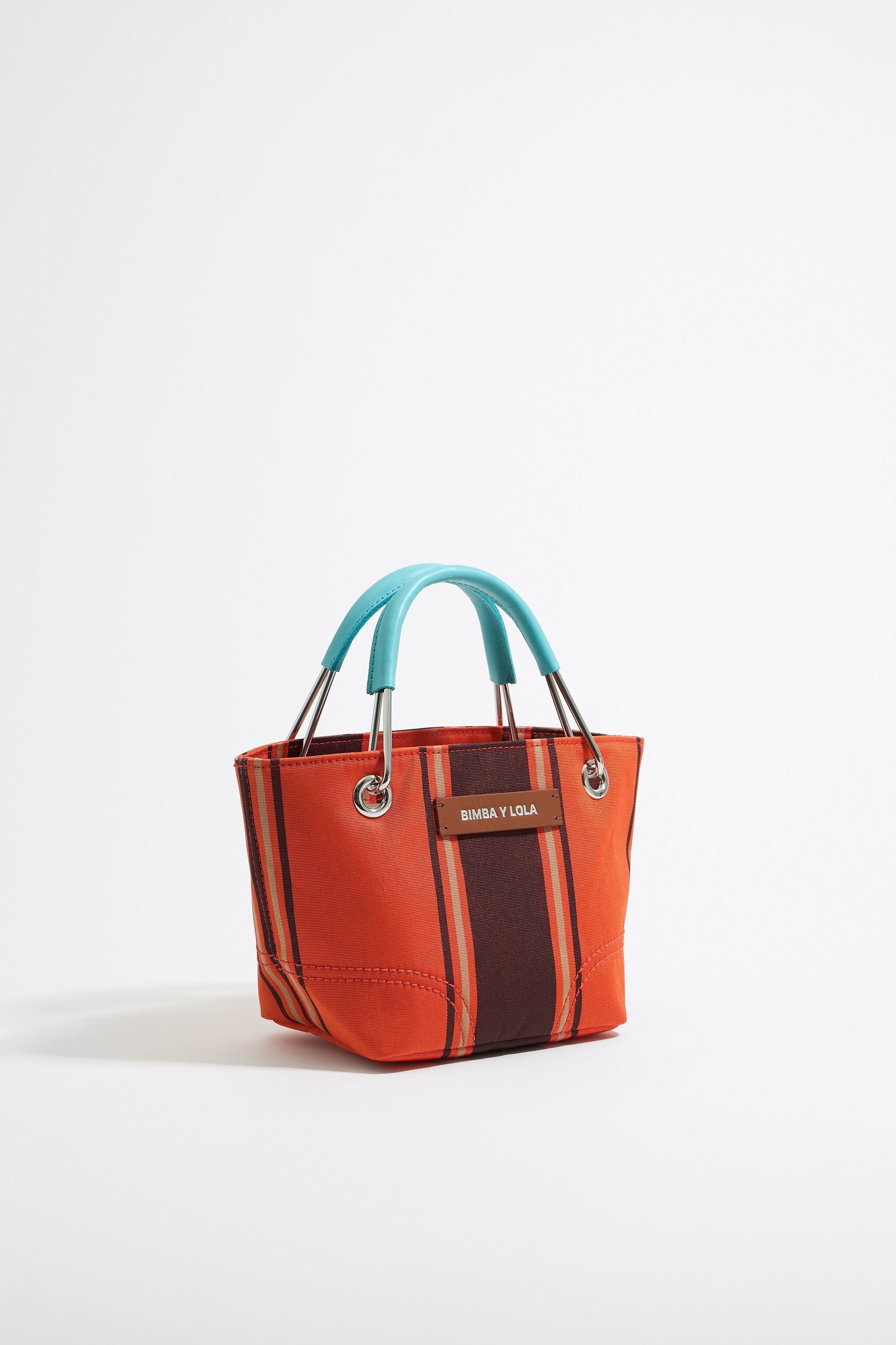 Mini orange Canopy handbag