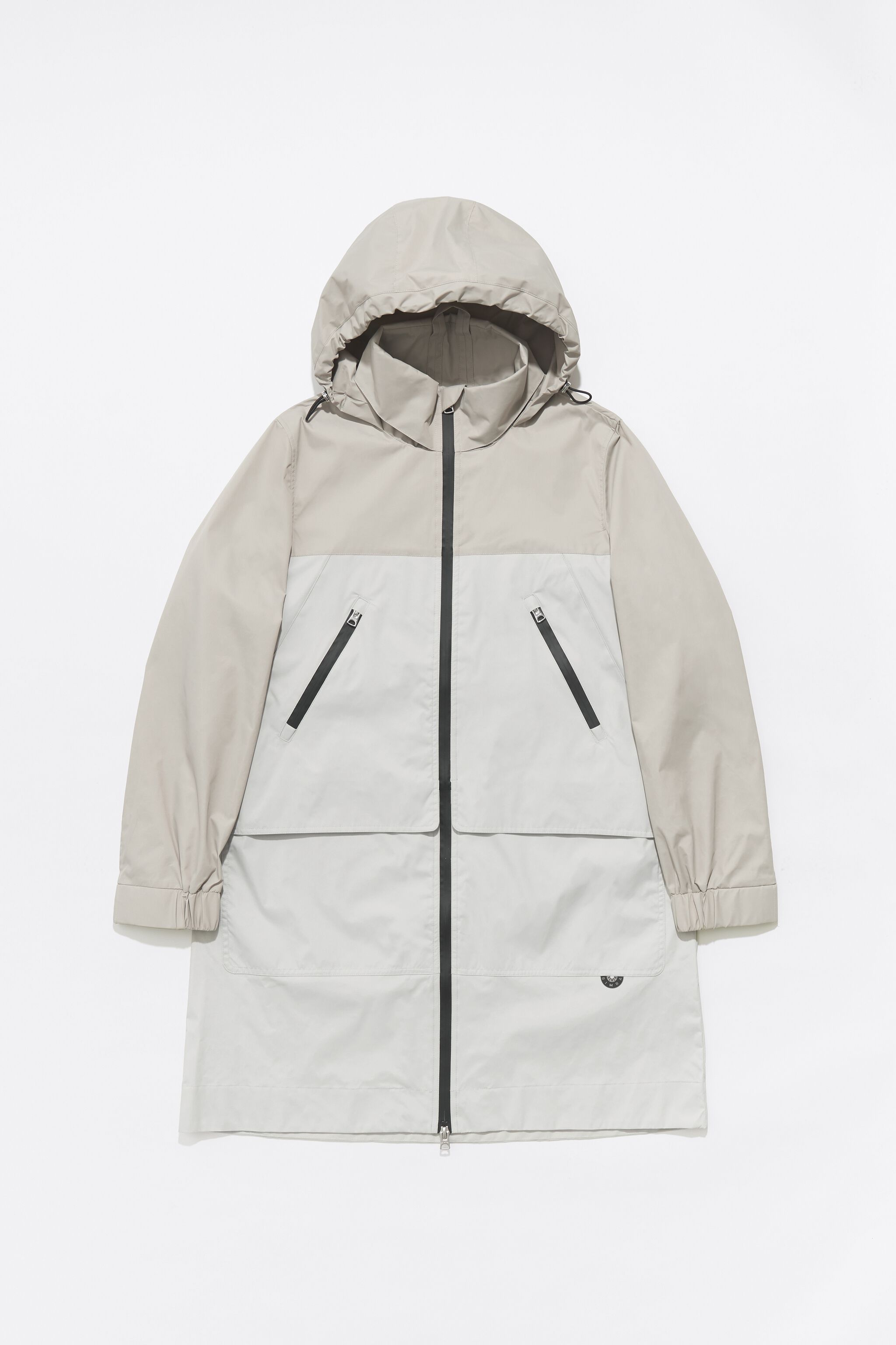 Gabardina recta bicolor