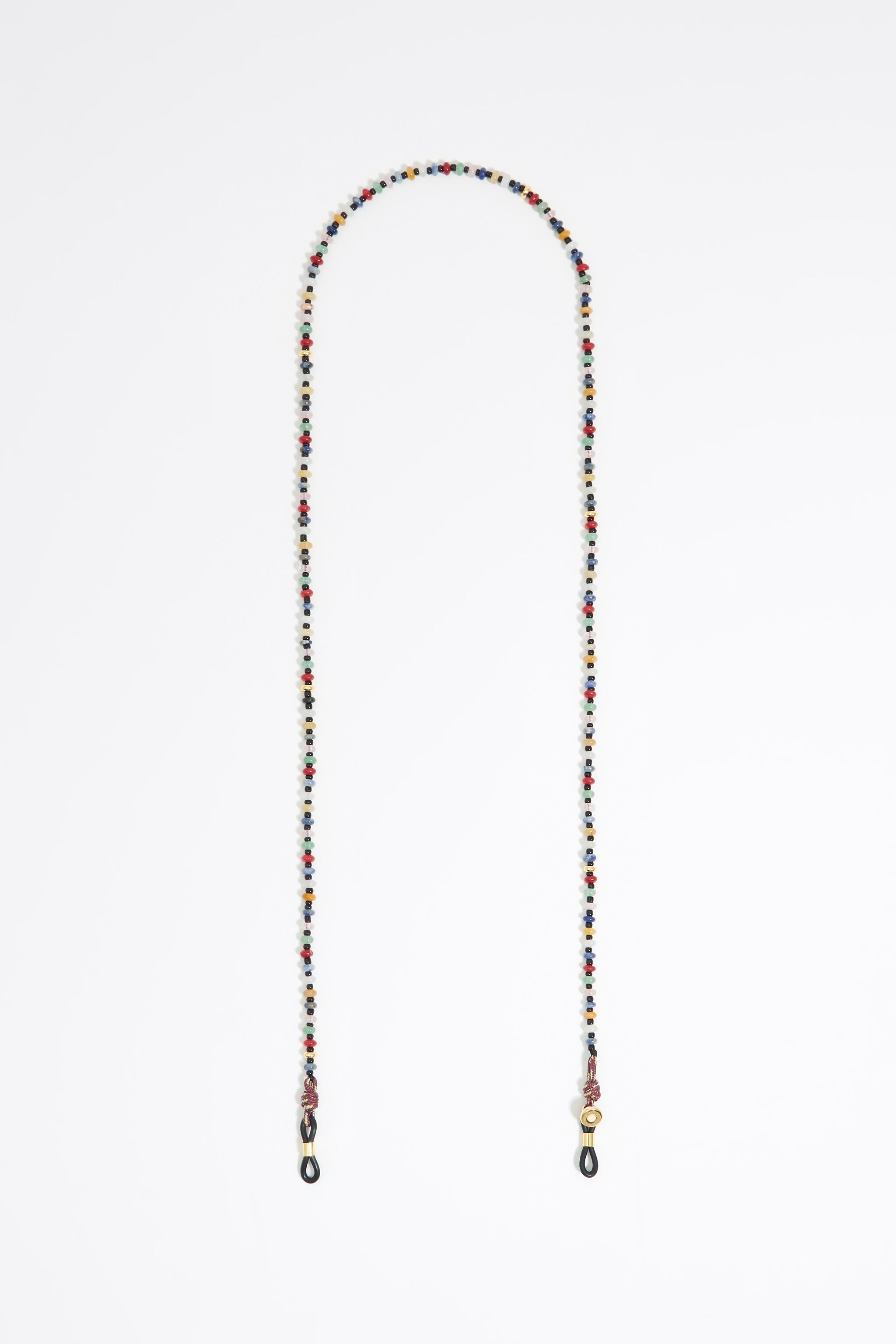 Blue beads glasses chain