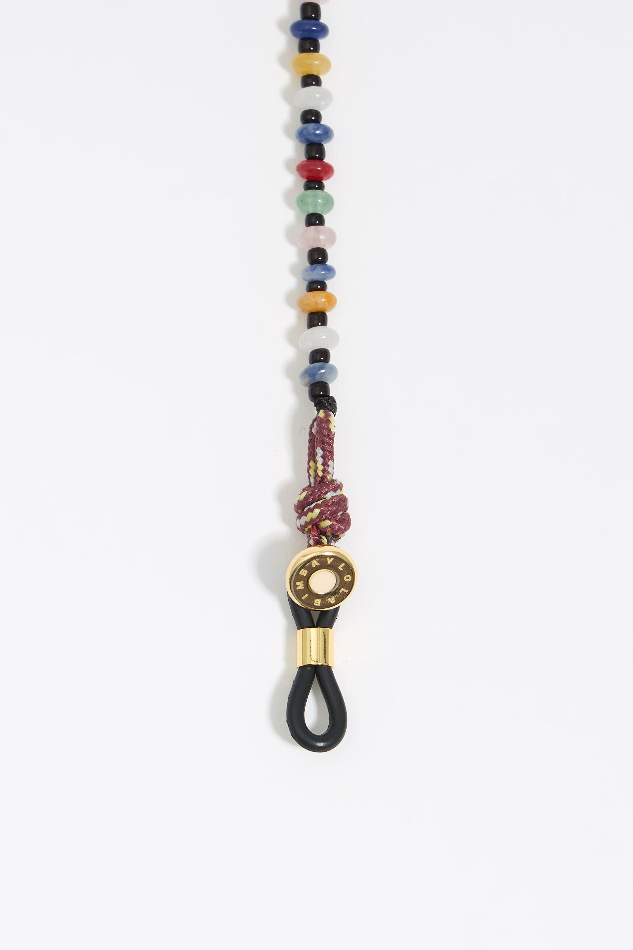 Blue beads glasses chain