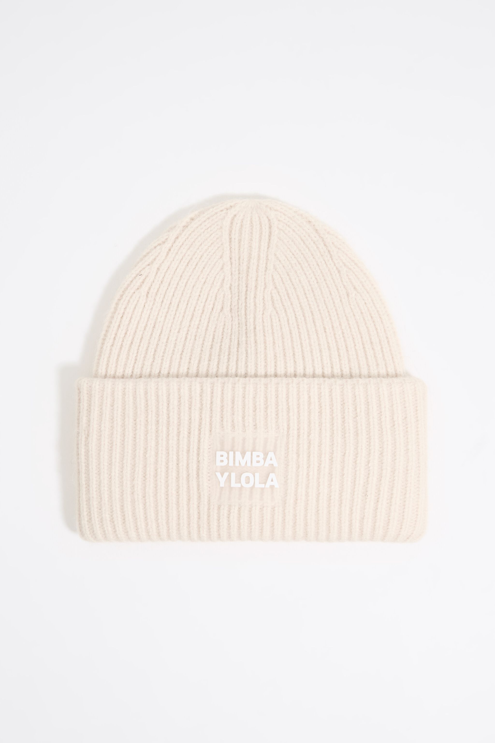 Ivory knit hat