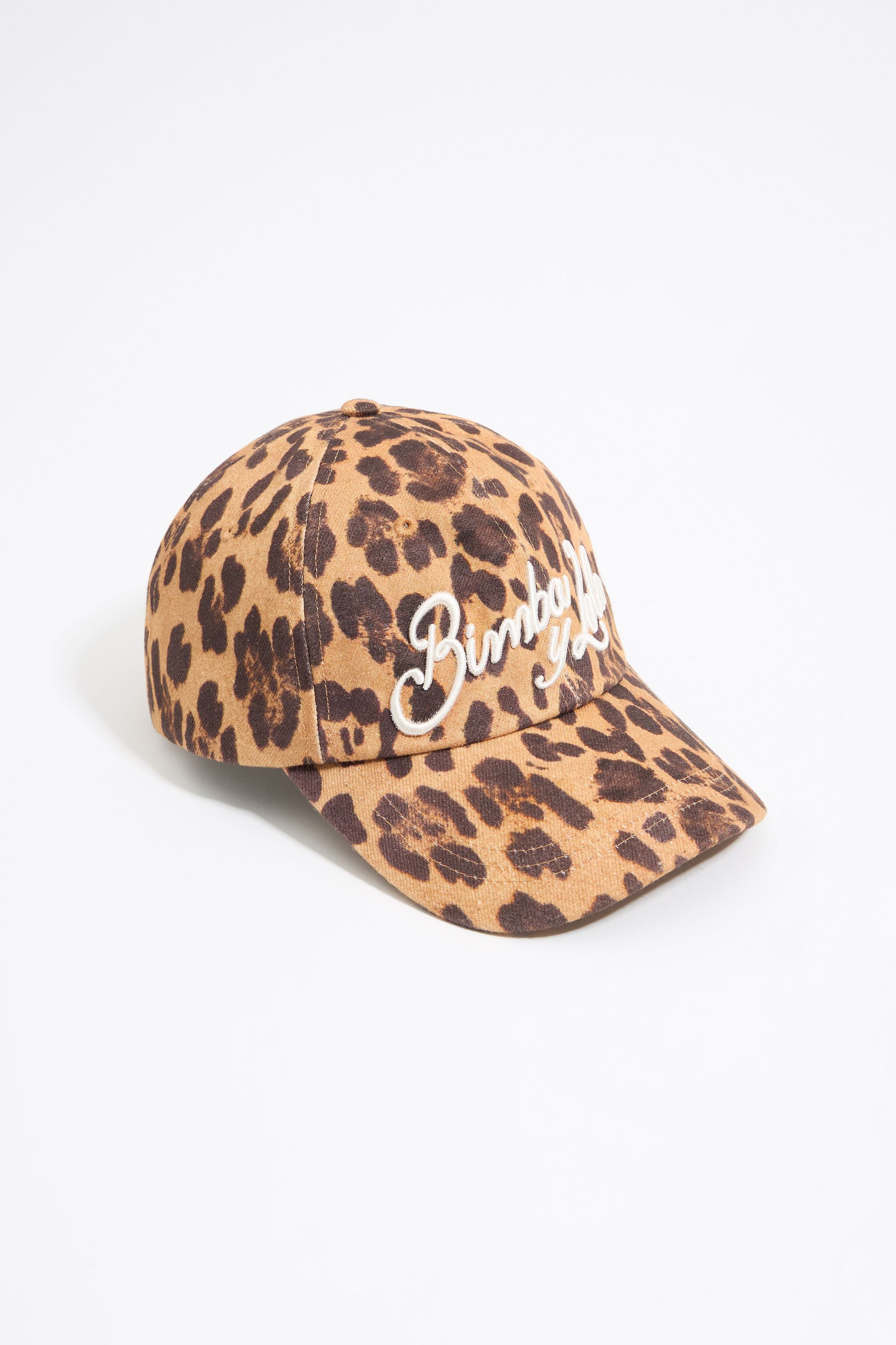 Leopard cotton cap
