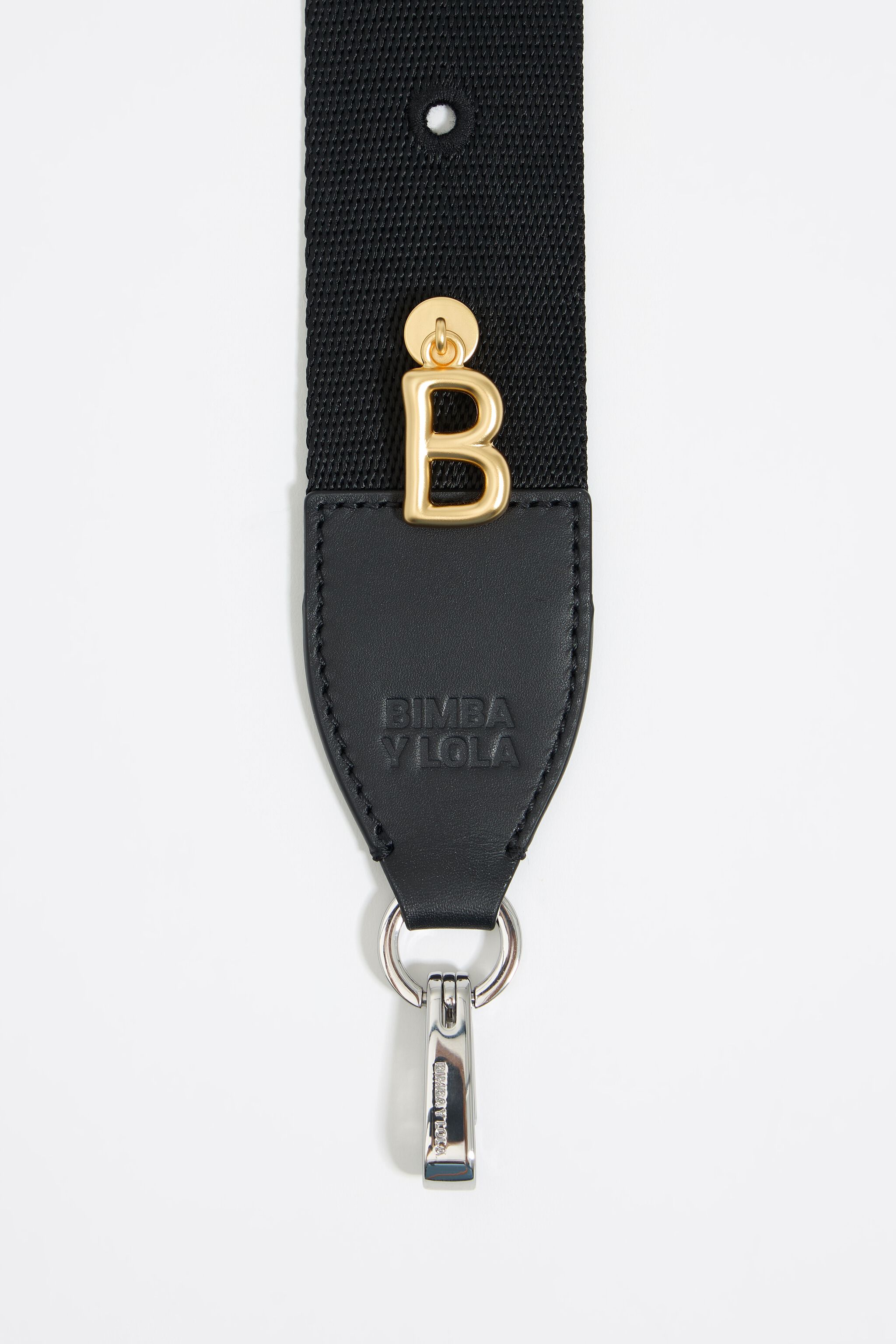 Matte gold letter B charm
