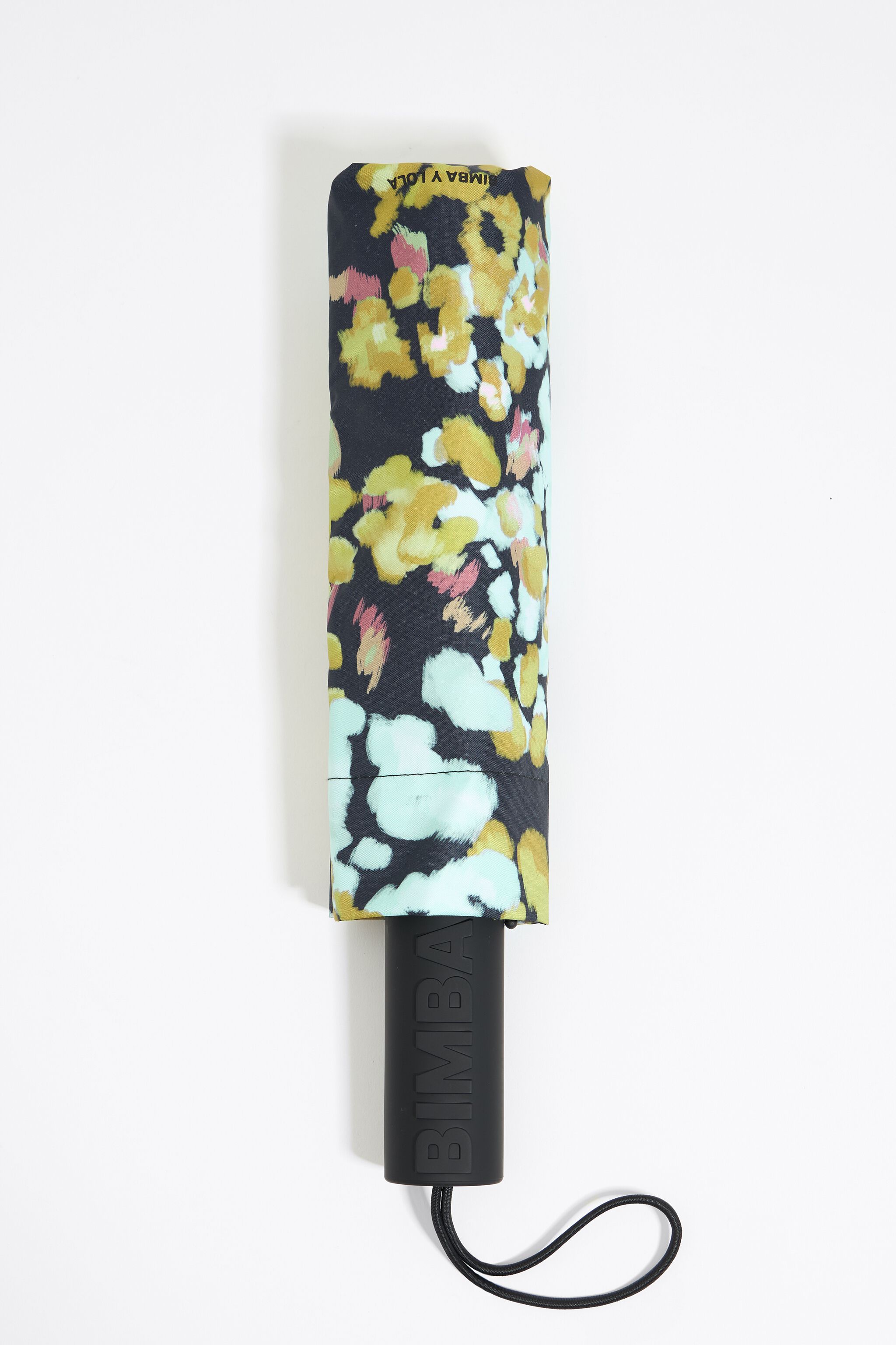 Green print umbrella