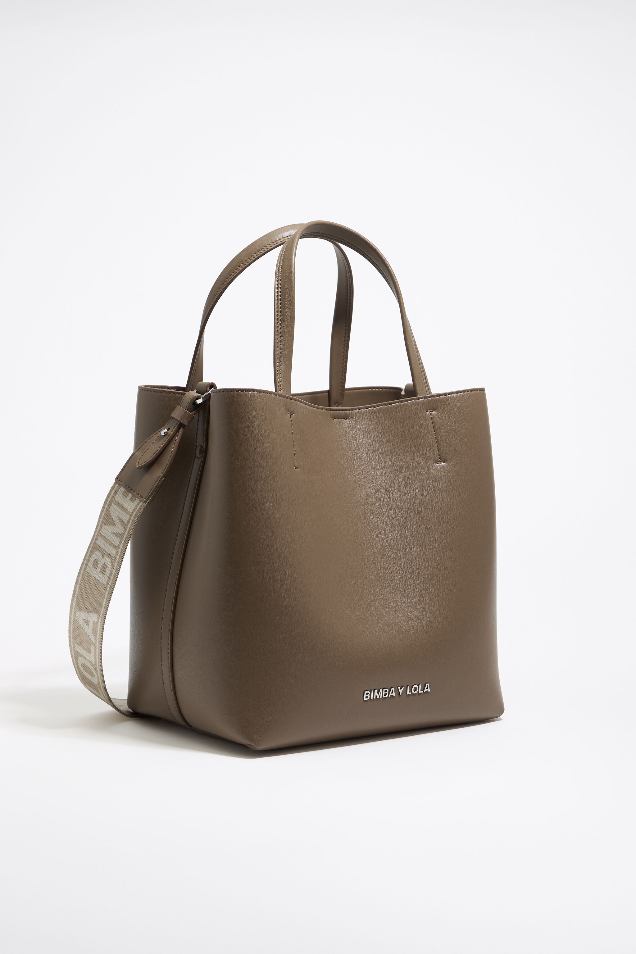 Bolso Chihuahua grande piel topo oscuro