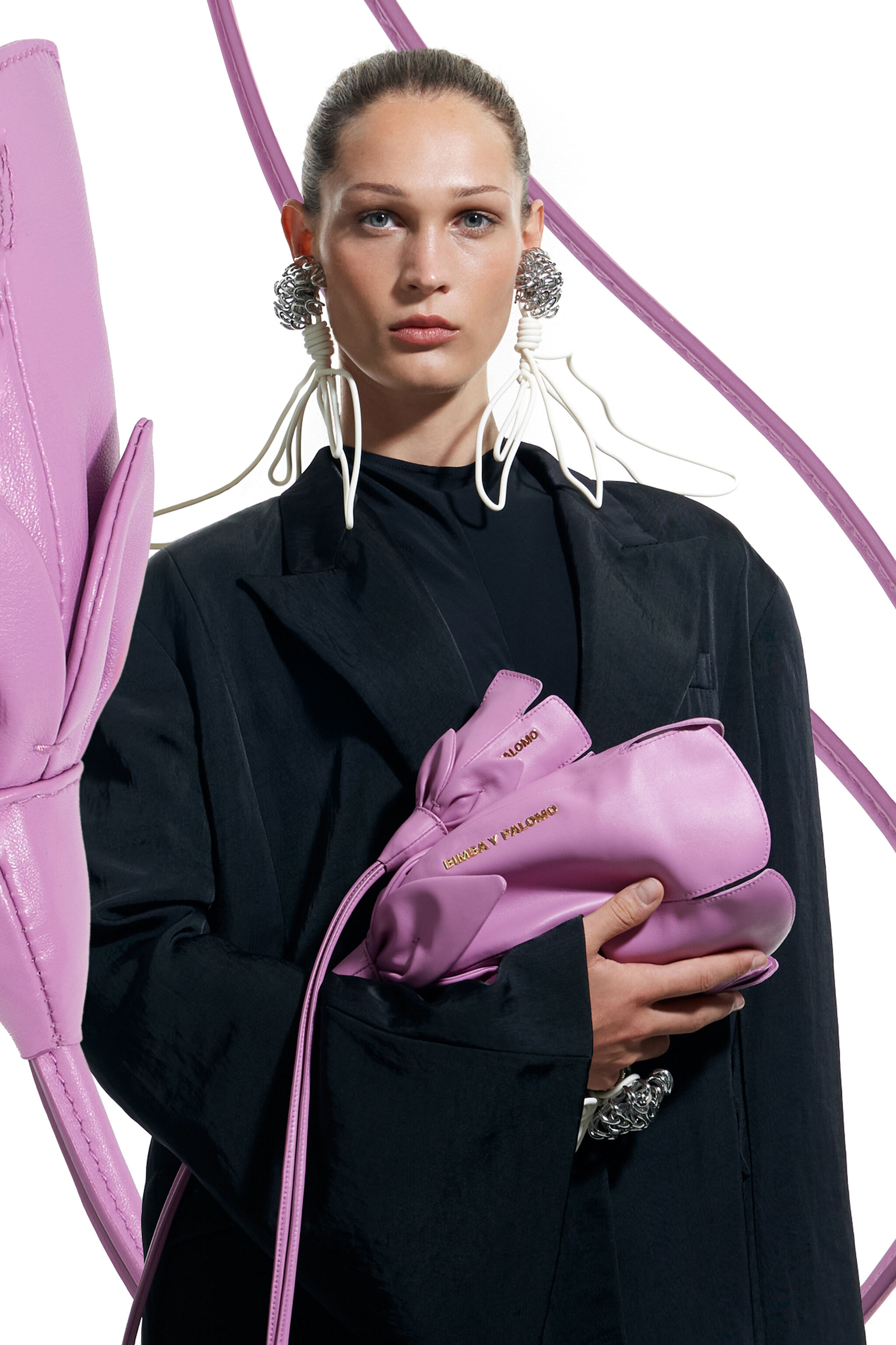 Bolso Rosa piel rosa
