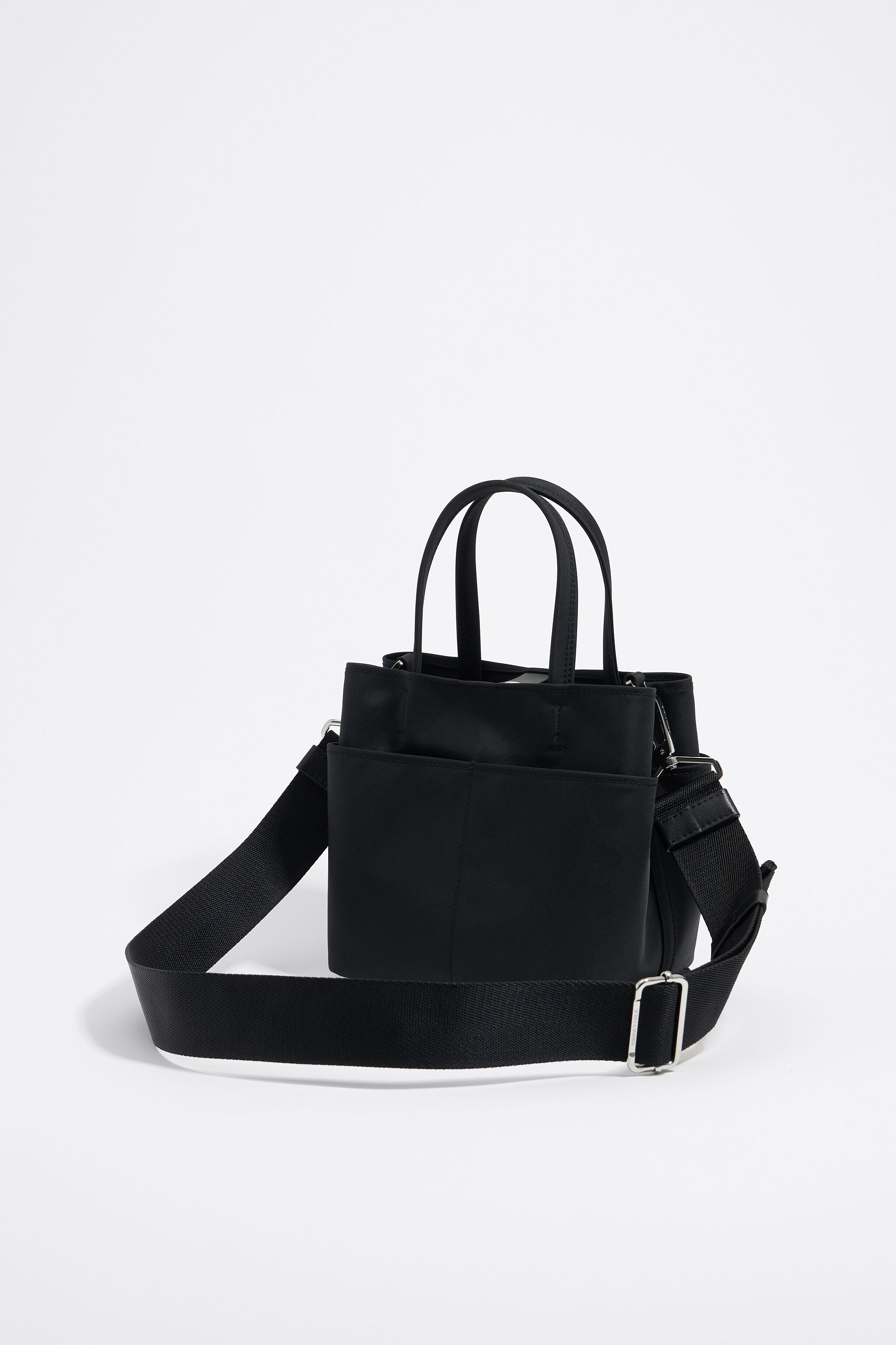 Small black nylon Chihuahua bag