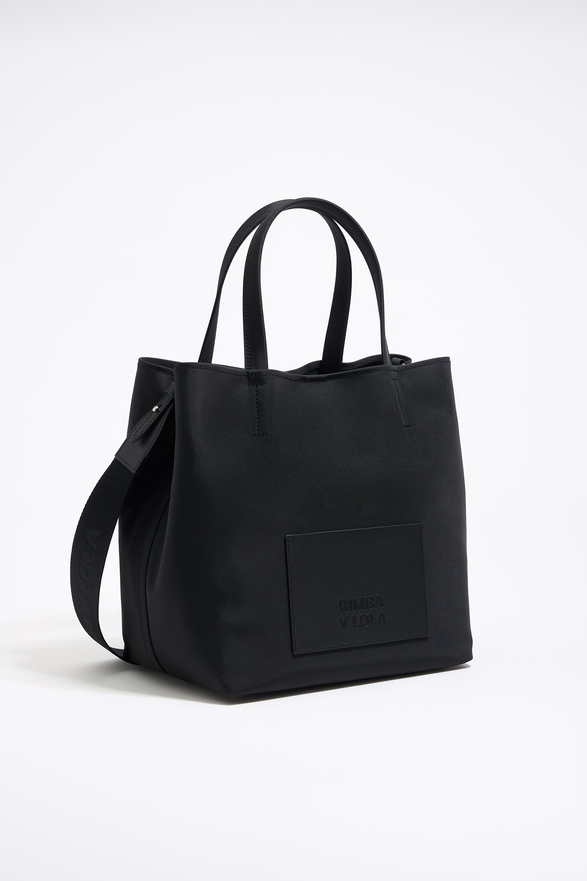 Large black nylon Chihuahua bag