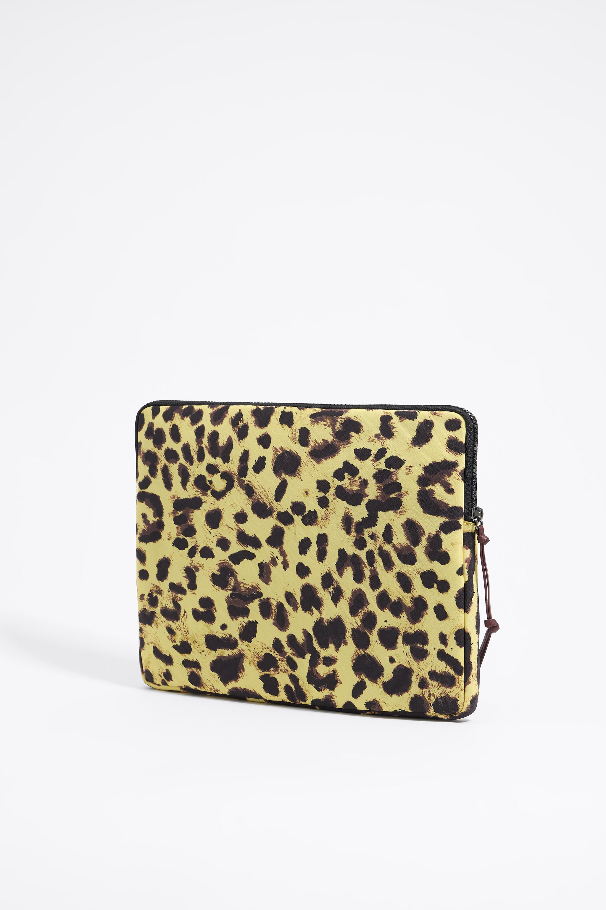 Yellow Animal nylon 13.5" laptop sleeve