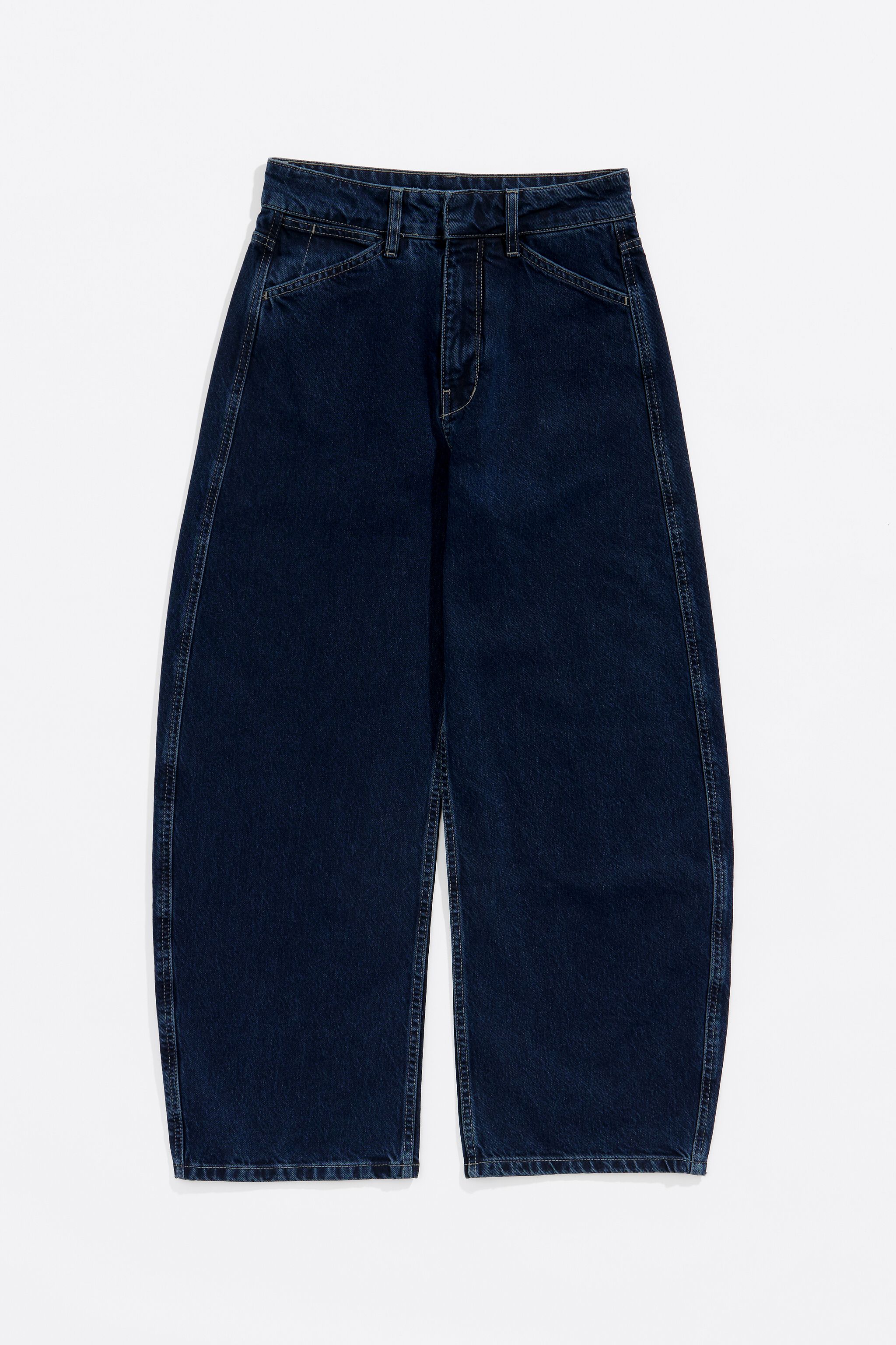 BARREL - Dark blue jeans