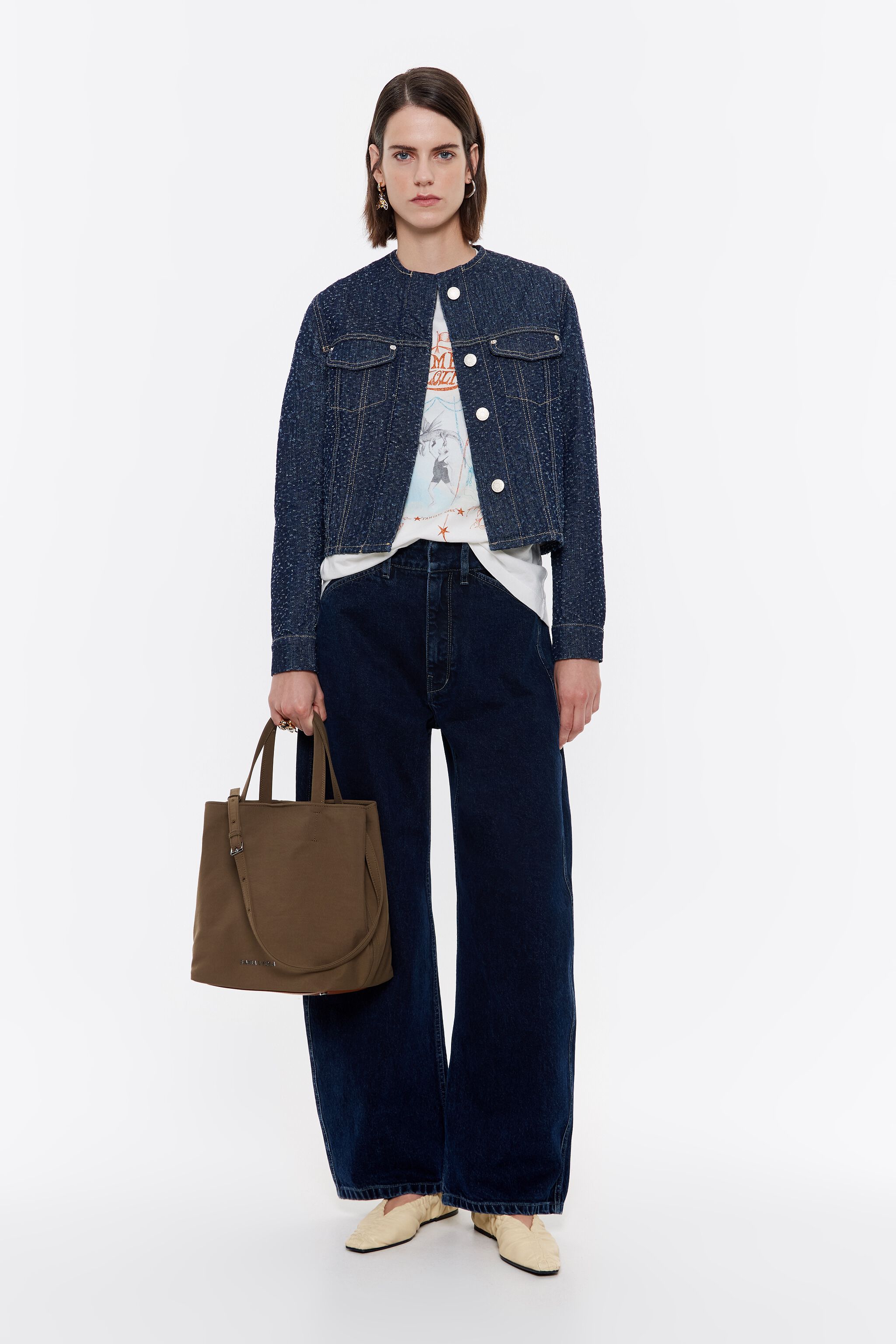 BARREL - Dark blue jeans