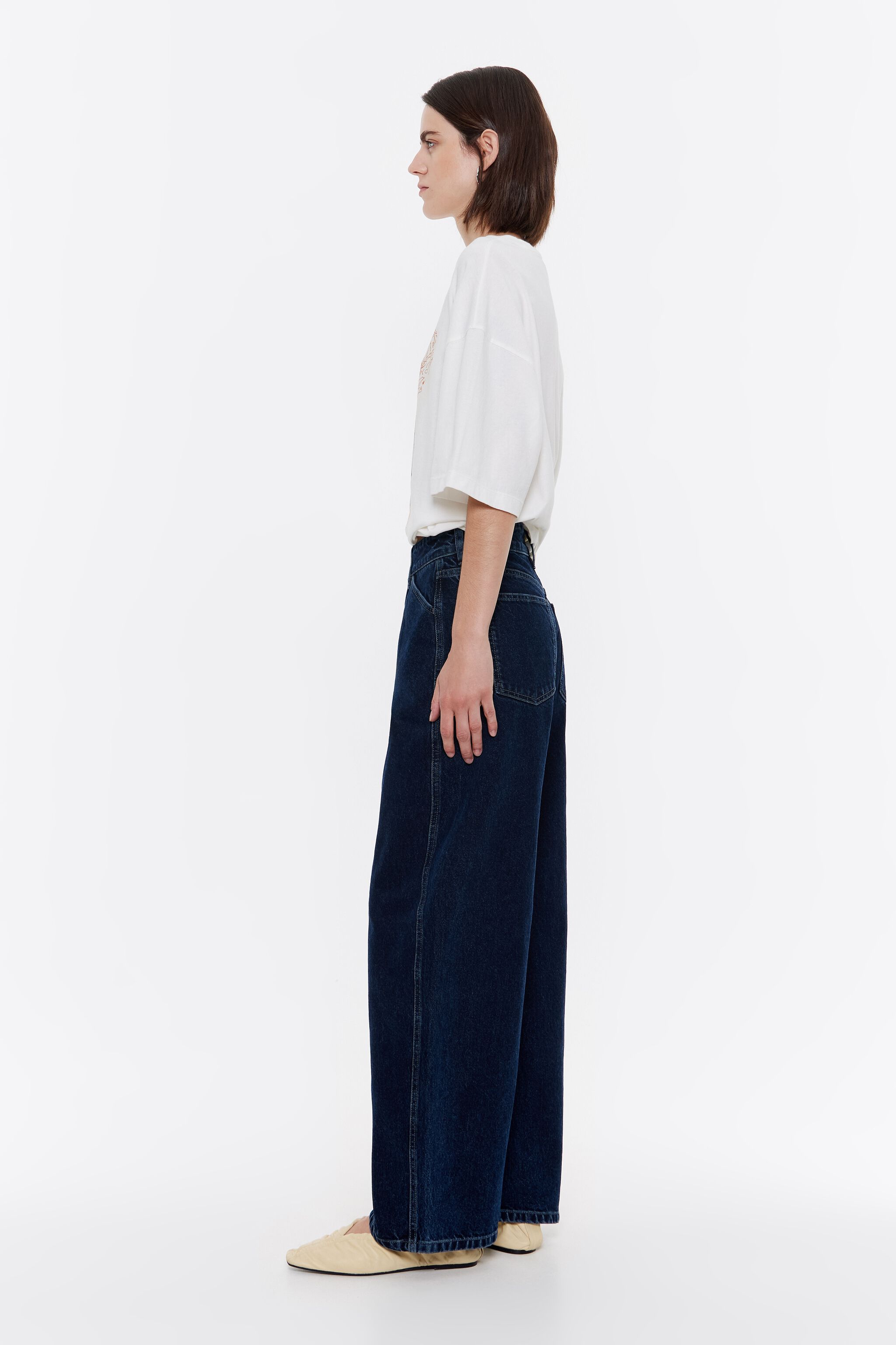 BARREL - Dark blue jeans