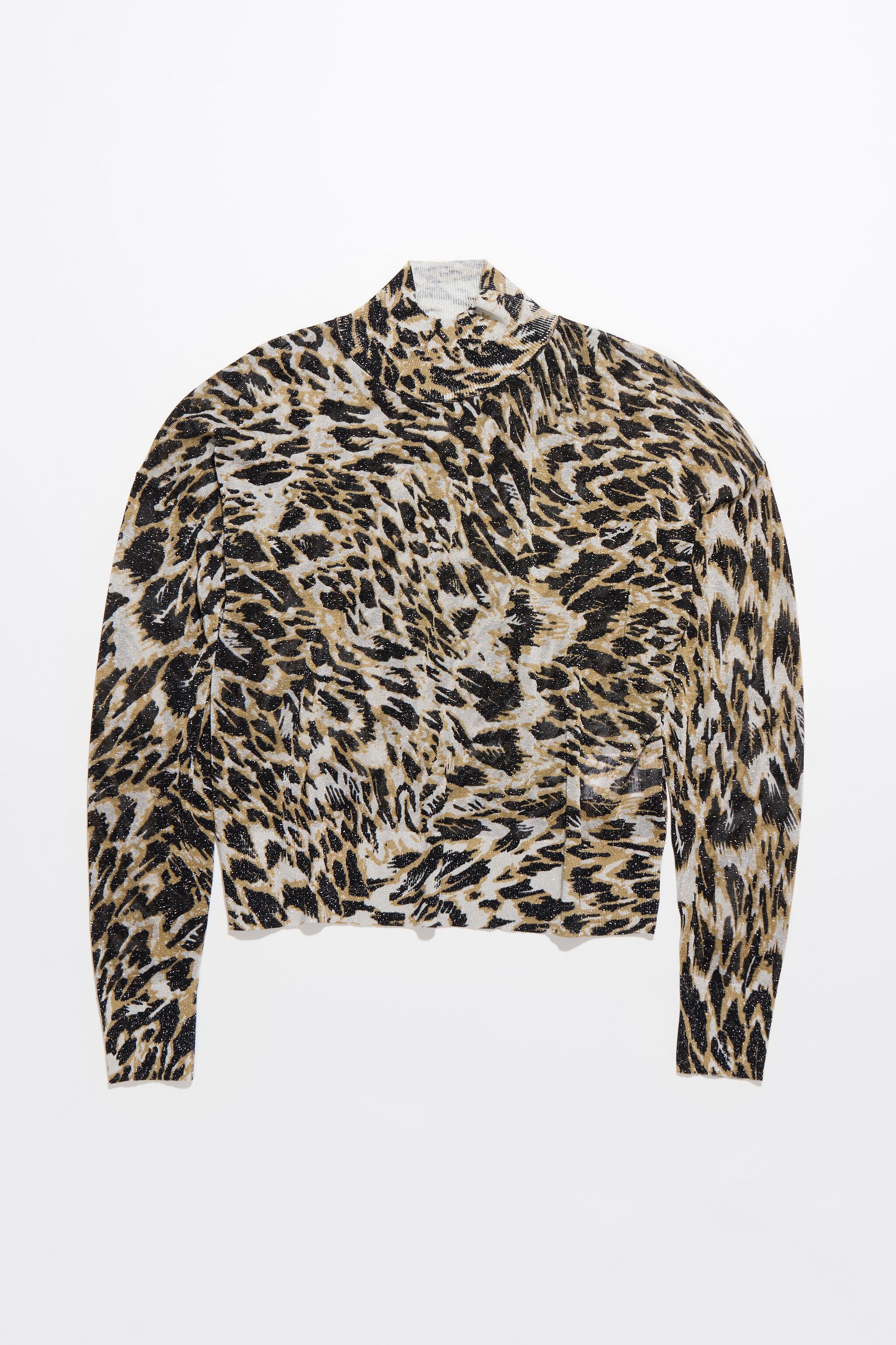 Khaki Plumancha fur boxy sweater